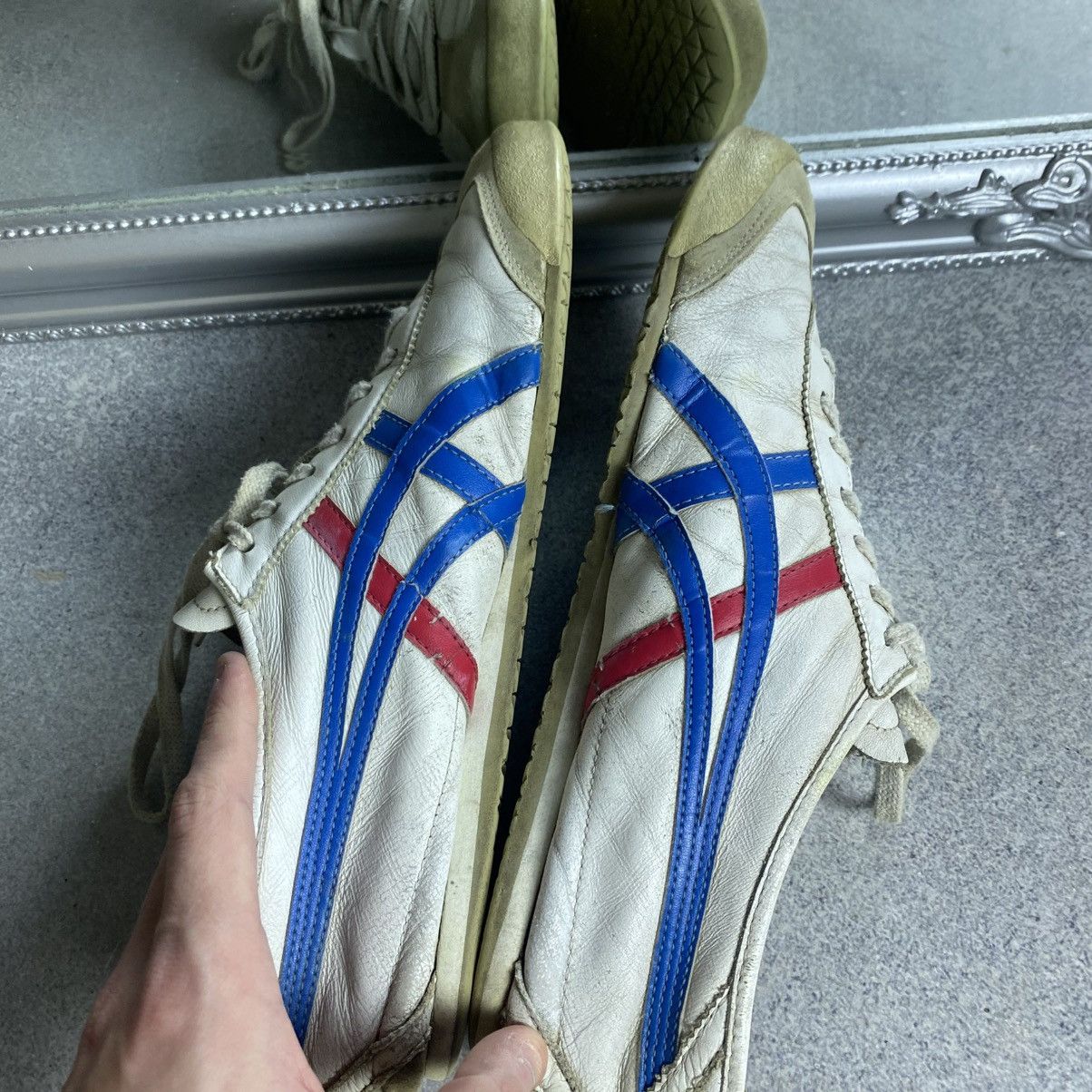 Asics Asics Tiger Onitsuka Sneakers Vintage Y2k Size US 11 / EU 44 - 11 Thumbnail