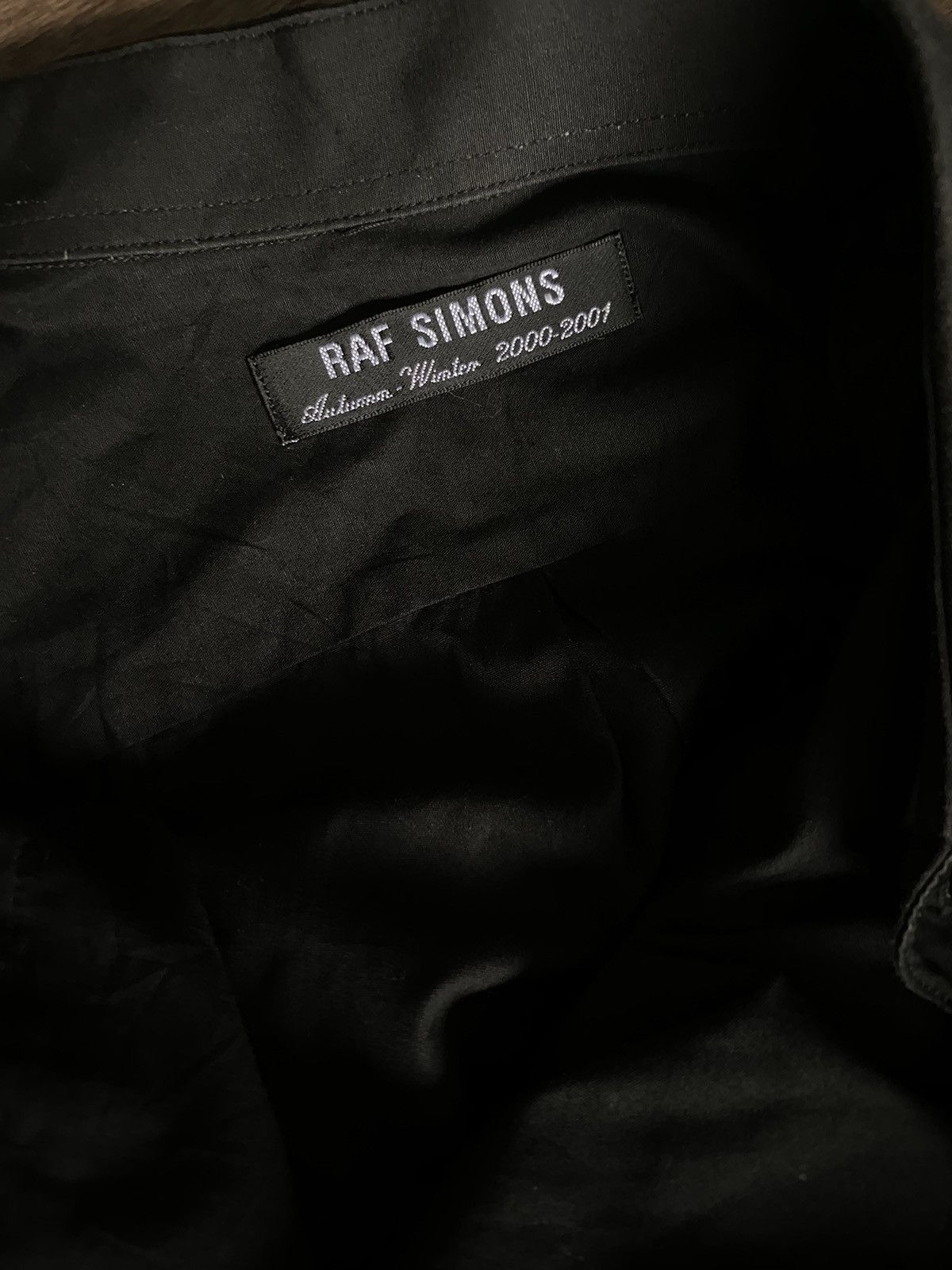 Raf Simons Raf Simons 2000-2001 Runaway Black SHIRT Size US M / EU 48-50 / 2 - 9 Thumbnail