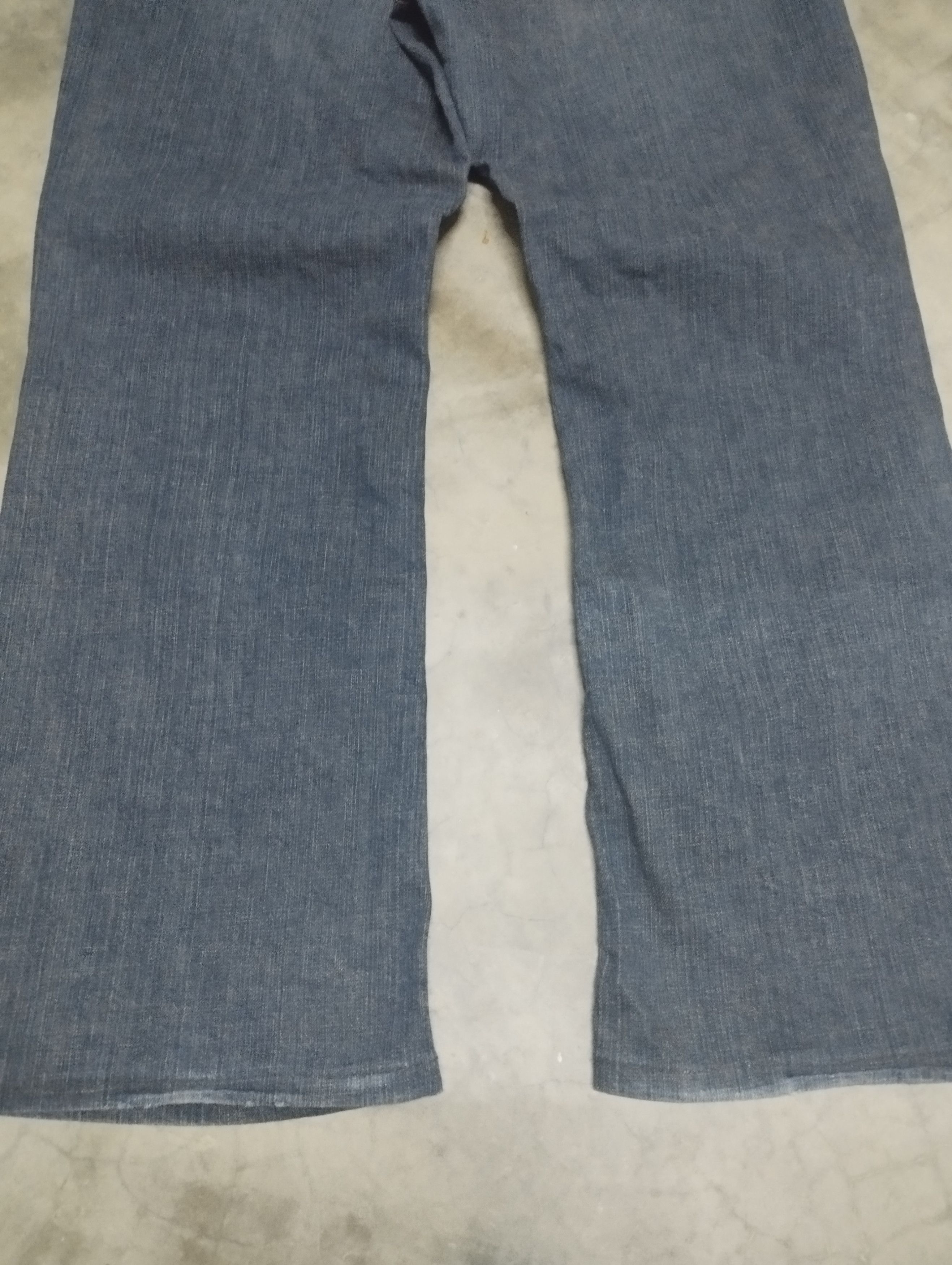 Tornado Mart Super Flare Jeans Mud Rusty Bobson Stretch Bootcut Jeans Size US 30 / EU 46 - 6 Thumbnail