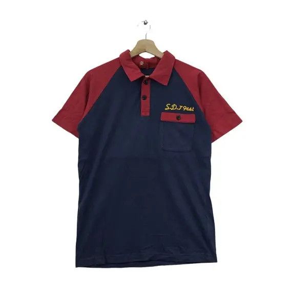 Studio D'Artisan Vtg STUDIO D’ARTISAN JAPAN Bowling Team Polo Tee Shirt Pigs Size L / US 10 / IT 46 - 1 Thumbnail
