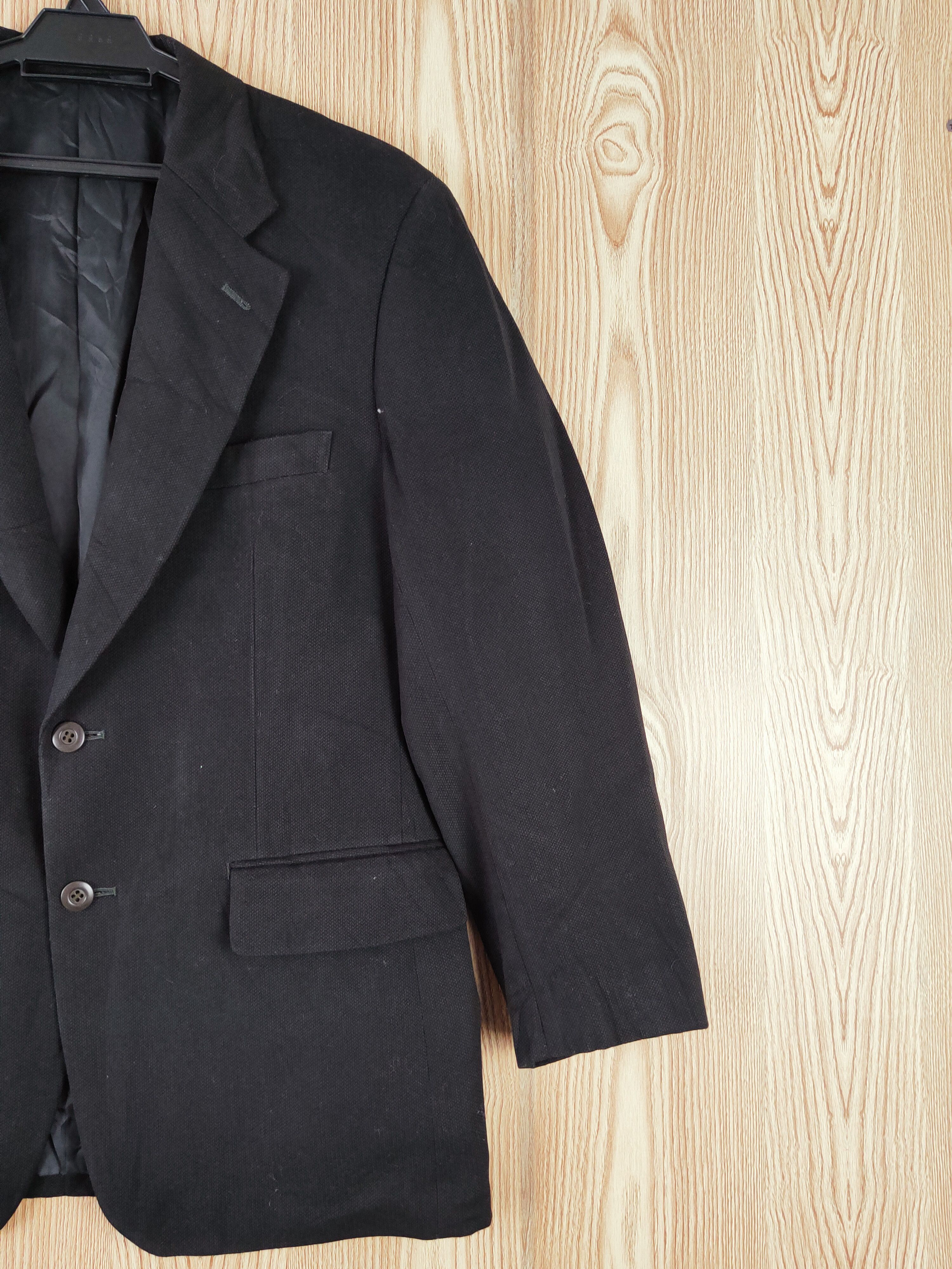 Designer × Japanese Brand × Vintage Vessilliero Black Blazers (Luxury Design) Size US L / EU 52-54 / 3 - 5 Thumbnail