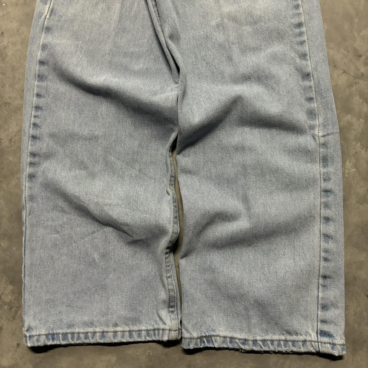 Japanese Brand × Vintage Crazy Vintage Y2K/2000s Grunge Light Wash Essential Denim Jeans! Size US 32 / EU 48 - 6 Thumbnail