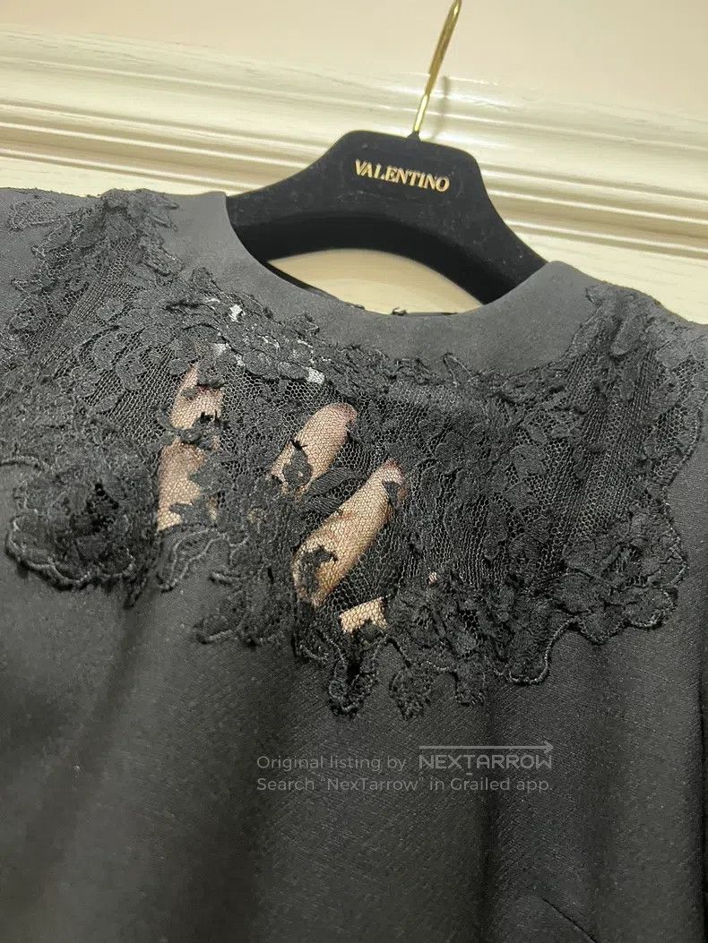 Valentino Valentino Wool long-sleeved dress Size S / US 4 / IT 40 - 7 Thumbnail
