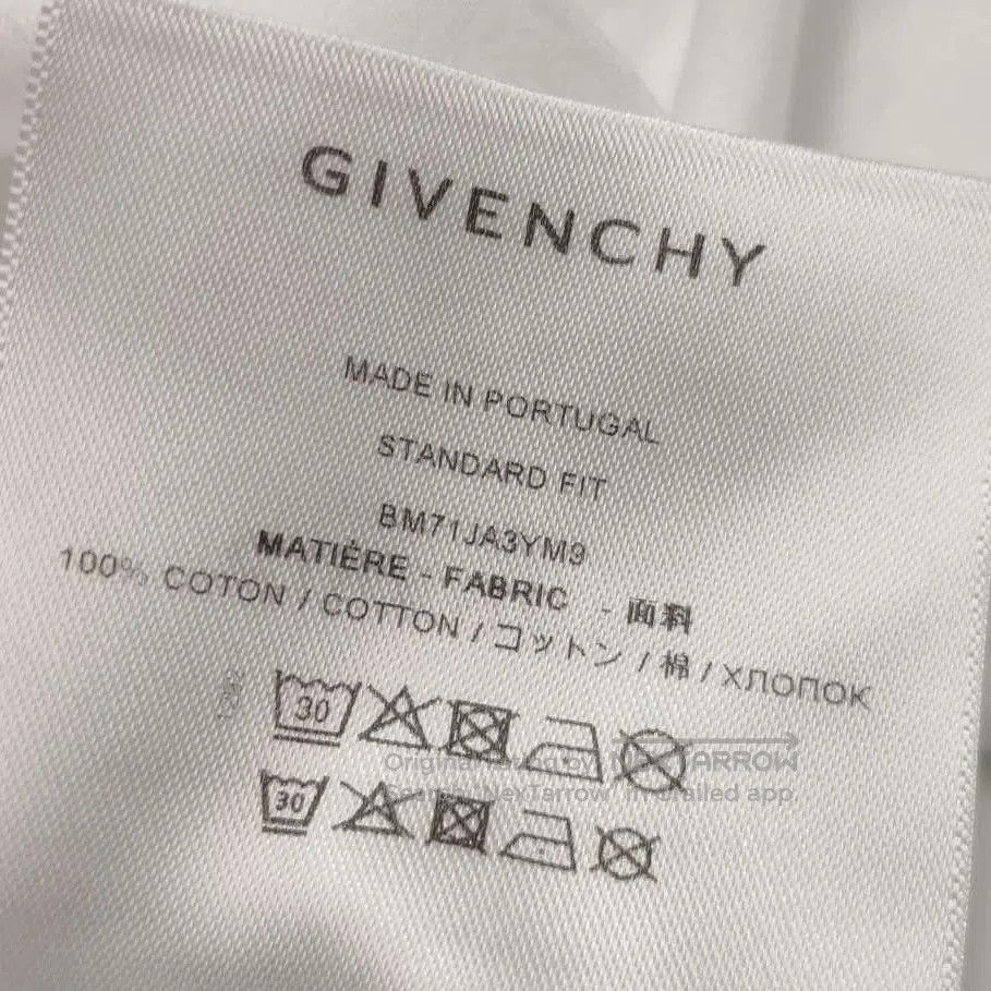 Givenchy Givenchy Cotton Logo Crewneck T-Shirt XXXL. Size US XXL / EU 58 / 5 - 8 Thumbnail