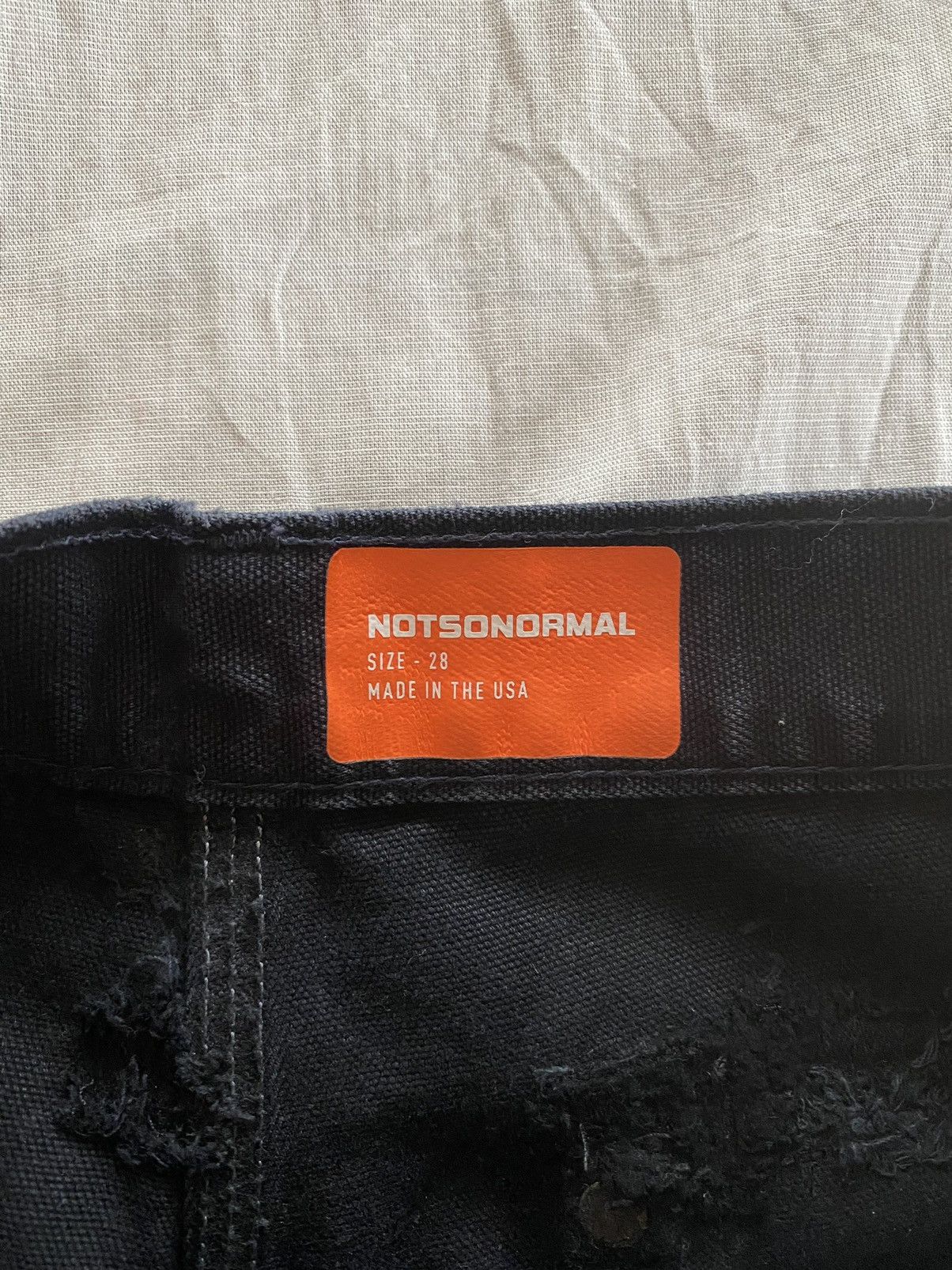 Carhartt × NOTSONORMAL NotSoNormal destroyed working carpenter pants Size 28" / US 6 / IT 42 - 4 Thumbnail
