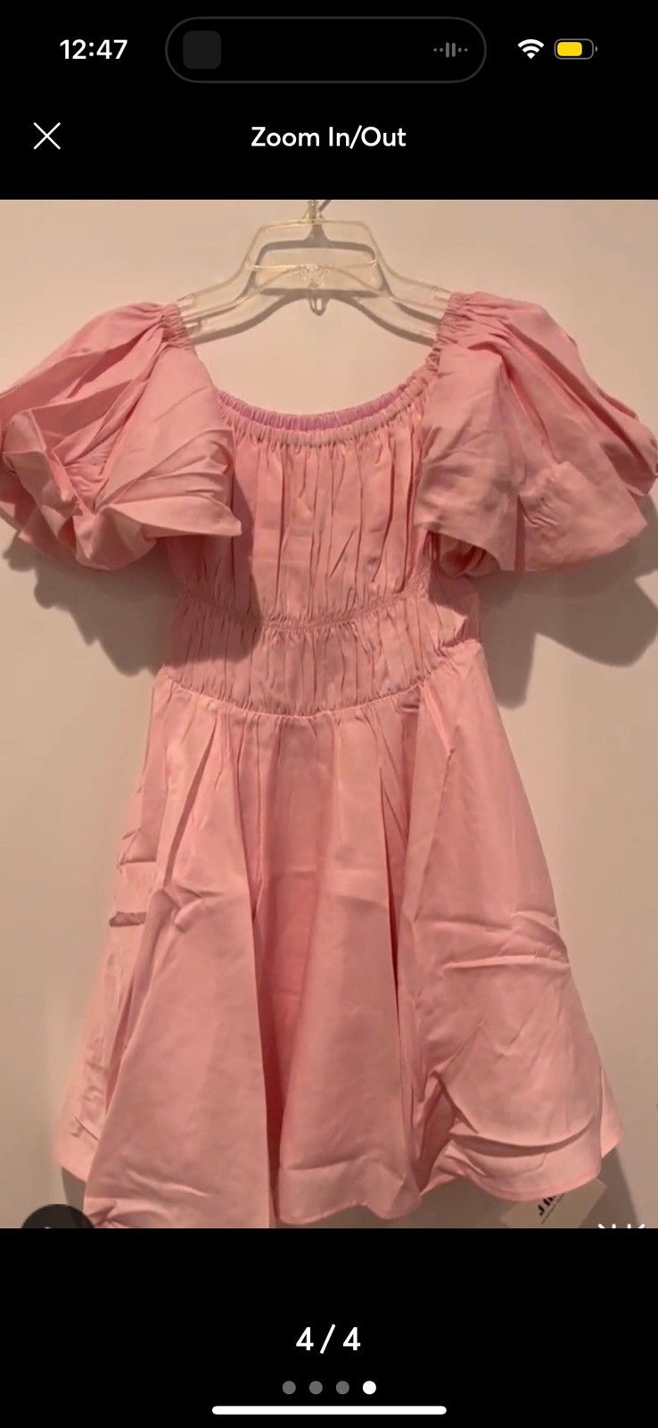 JINS Petal Pink Princess Dress Size XS / US 0-2 / IT 36-38 - 4 Thumbnail