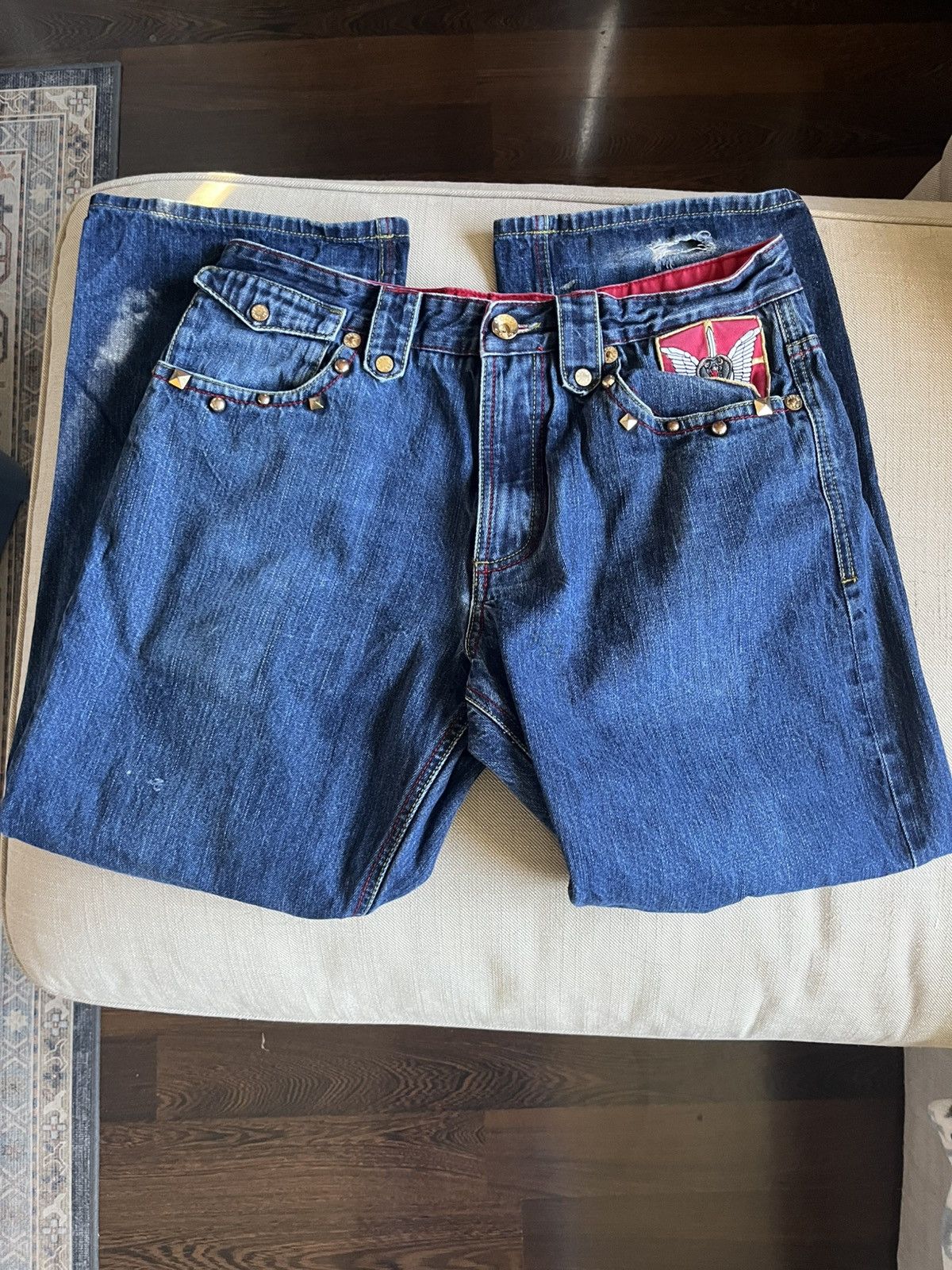 Coogi Vintage Coogi Embroidered Snake Denim Jeans Size US 36 / EU 52 - 3 Thumbnail