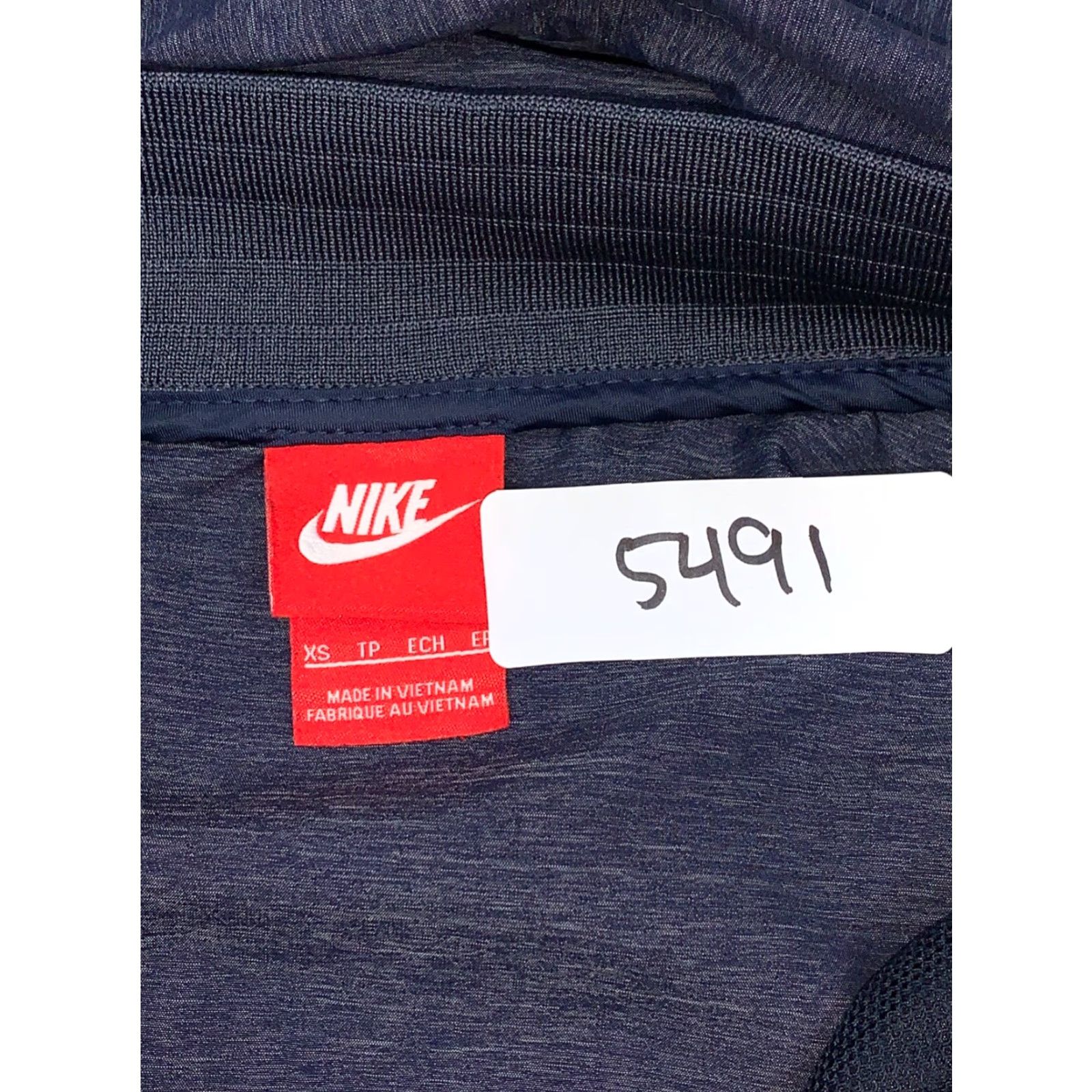 Nike Nike Windbreaker Jacket Hooded XS Full Zip Activewear Blue Men Jacket XS Nike 5491 MENS Windbreaker Size US XS / EU 42 / 0 - 3 Thumbnail