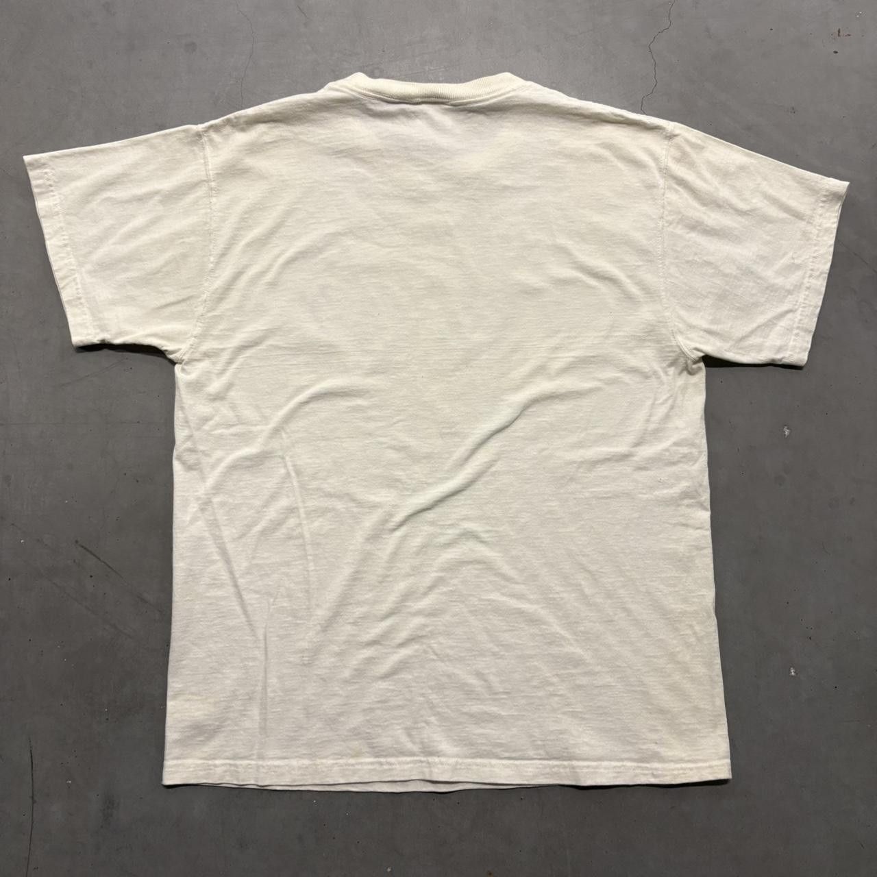Vintage Crazy Vintage Y2K/2000s MLB White Yankees vs Mets World Series Subway Graphic Tee! Size US L / EU 52-54 / 3 - 3 Thumbnail