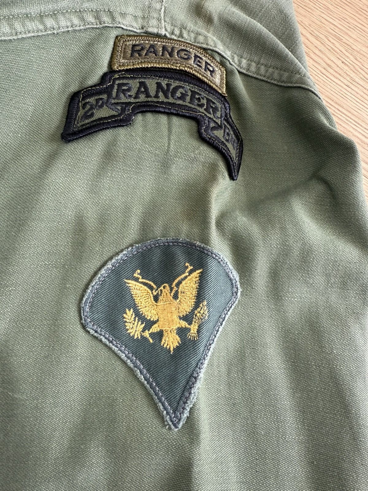 Vintage Air Force Military 1950s Shirt Button Up Size US M / EU 48-50 / 2 - 7 Thumbnail