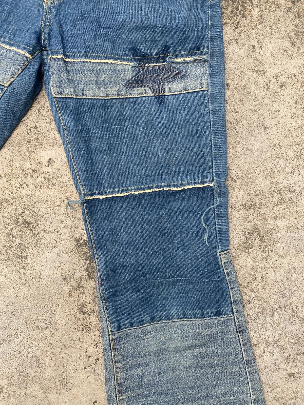 Hysteric Glamour × Japanese Brand Flare Jeans Hysteric Glamour Hagi Patches Bootcut Size US 28 / EU 44 - 6 Thumbnail