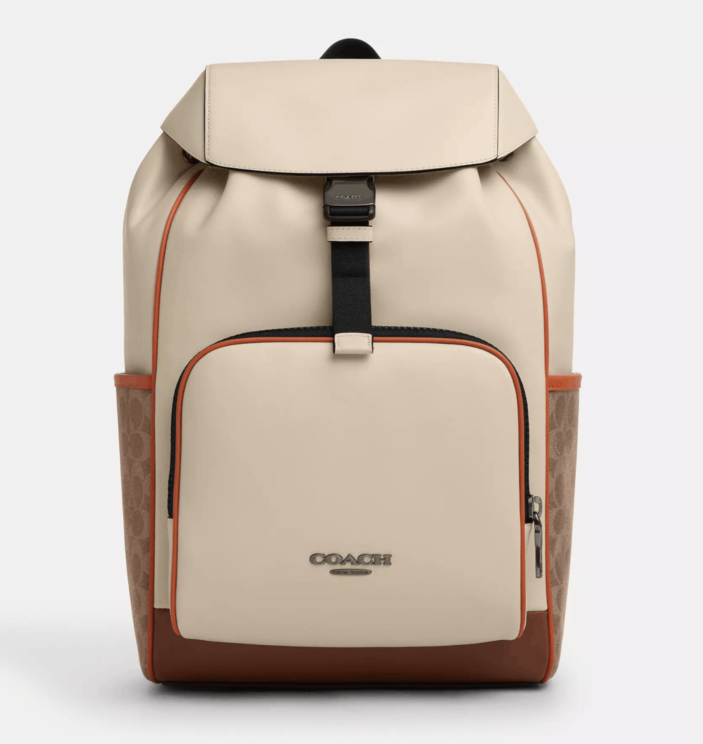 Coach Racer Backpack In Colorblock Signature Canvas CAJ74 Size ONE SIZE - 7 Thumbnail