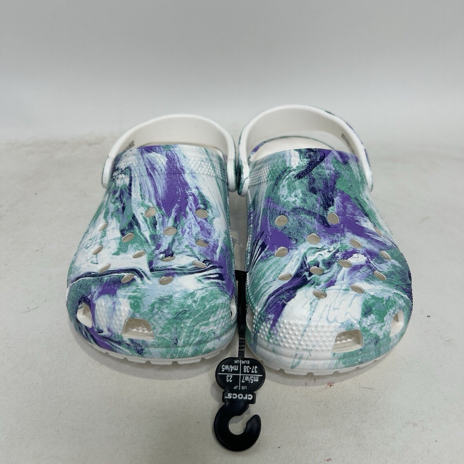 Crocs Crocs Classic Out Of This World II Clogs “Purple Green” 2024 Size US 7 / IT 37 - 2 Thumbnail