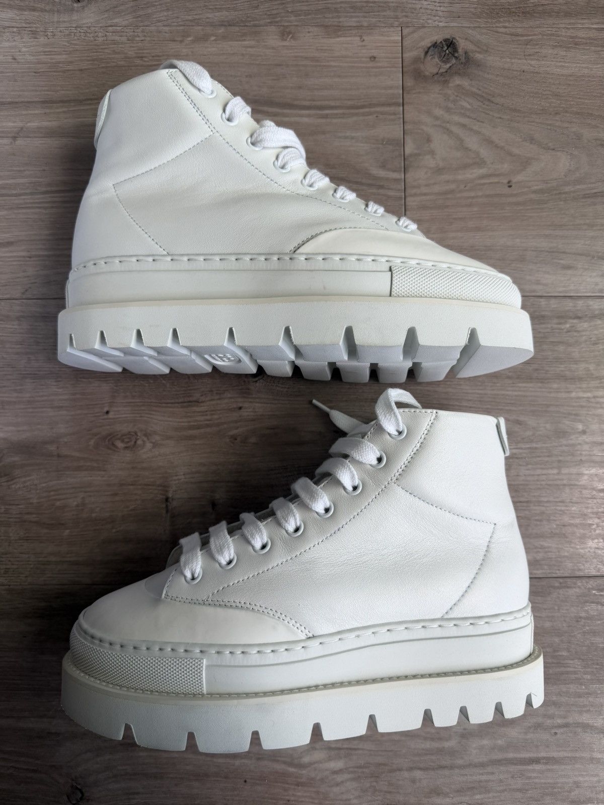 MM6 MM6 Margiela Platform High Top Sneakers White EU36 New w/Box Size US 6 / IT 36 - 4 Thumbnail