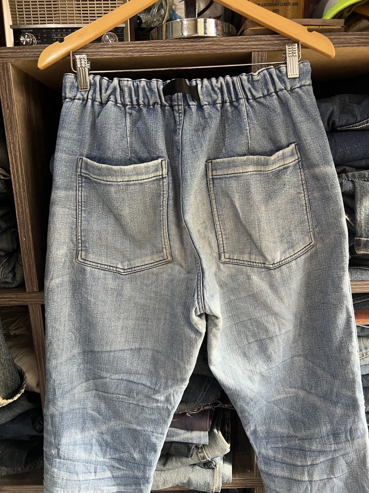 go slow caravan 🔥Go Slow Caravan Denim Sweatpant Jogger Size US 32 / EU 48 - 9 Thumbnail
