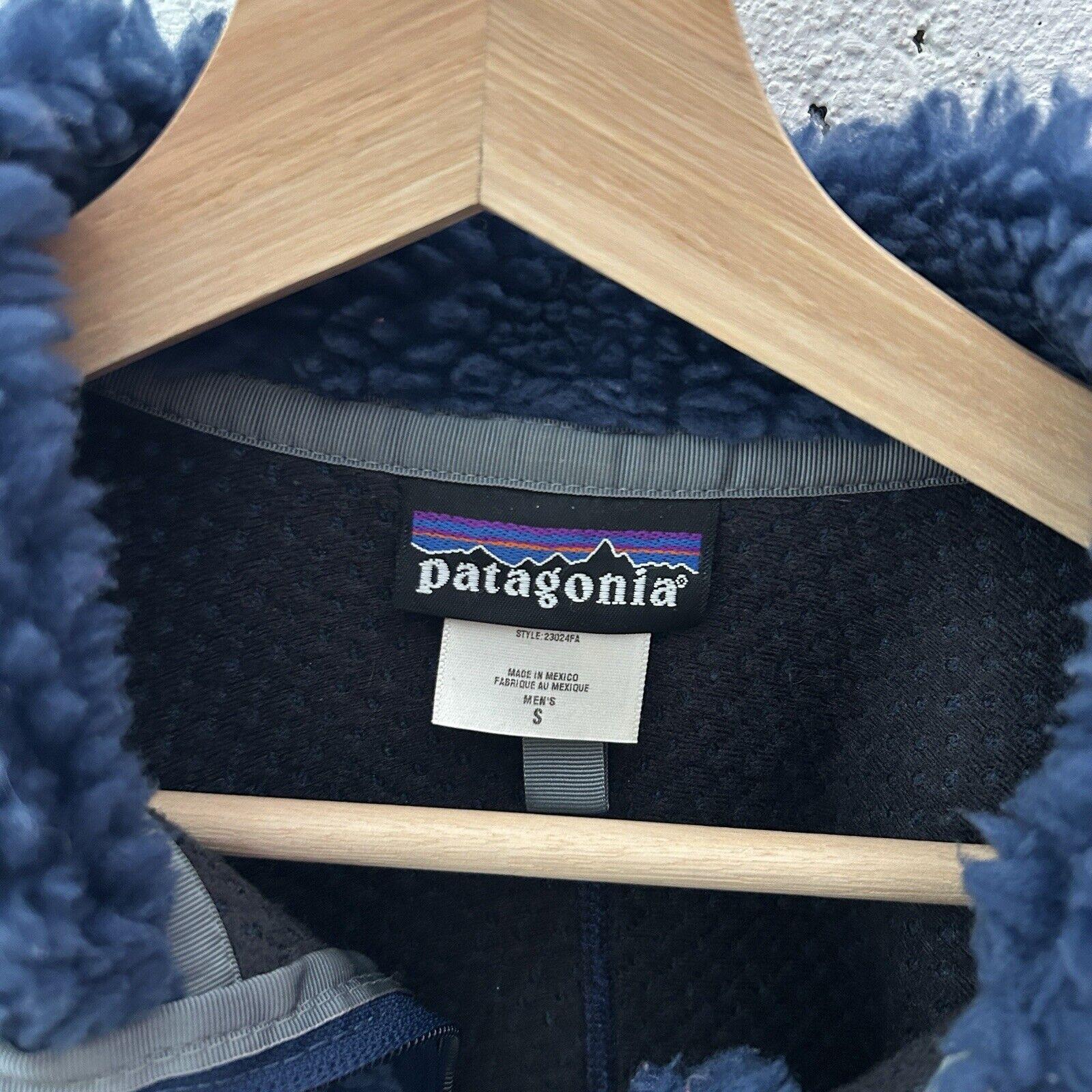 Patagonia Vintage Patagonia Retro X Deep Pile Fleece Jacket “Blue” Size US S / EU 44-46 / 1 - 4 Thumbnail