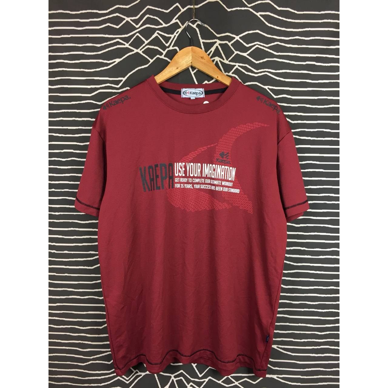 Vintage Kaepa Use Your Imagination Athleticwear Tee Size US XL / EU 56 / 4 - 1 Thumbnail