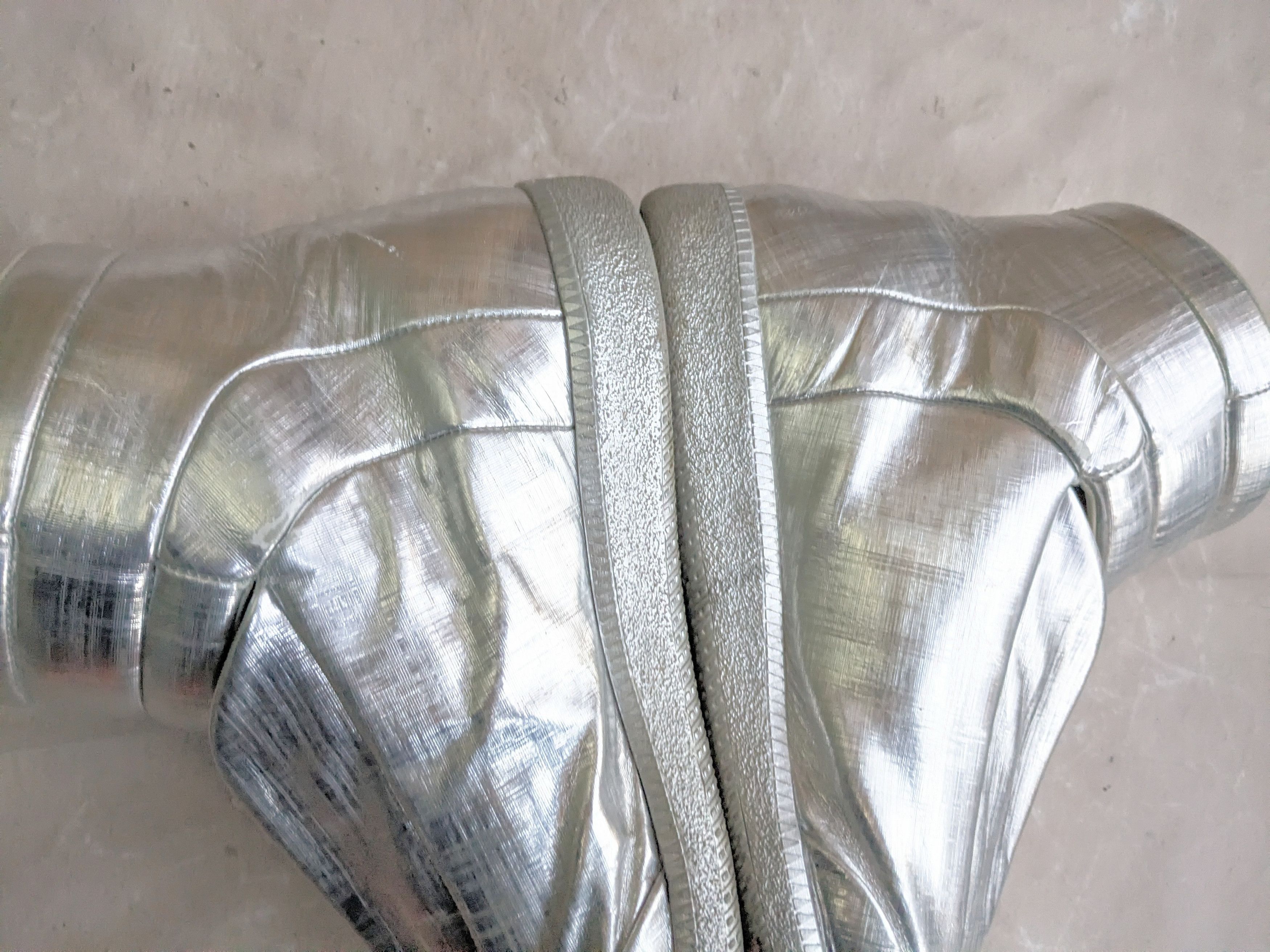 Maison Margiela Maison Margiela Future Silver 12 45 High Tops Leather Size US 12 / EU 45 - 13 Thumbnail