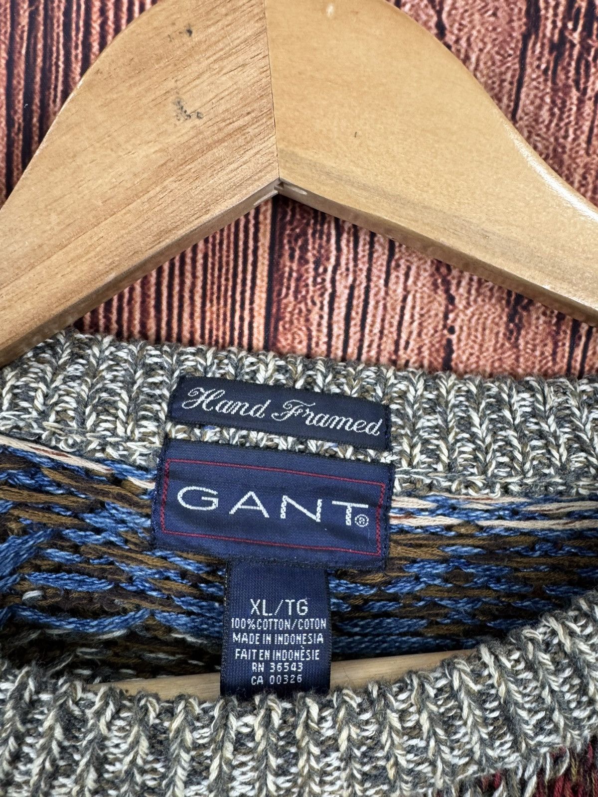 Gant GANT Hand Framed Sweater Size US XL / EU 56 / 4 - 6 Thumbnail