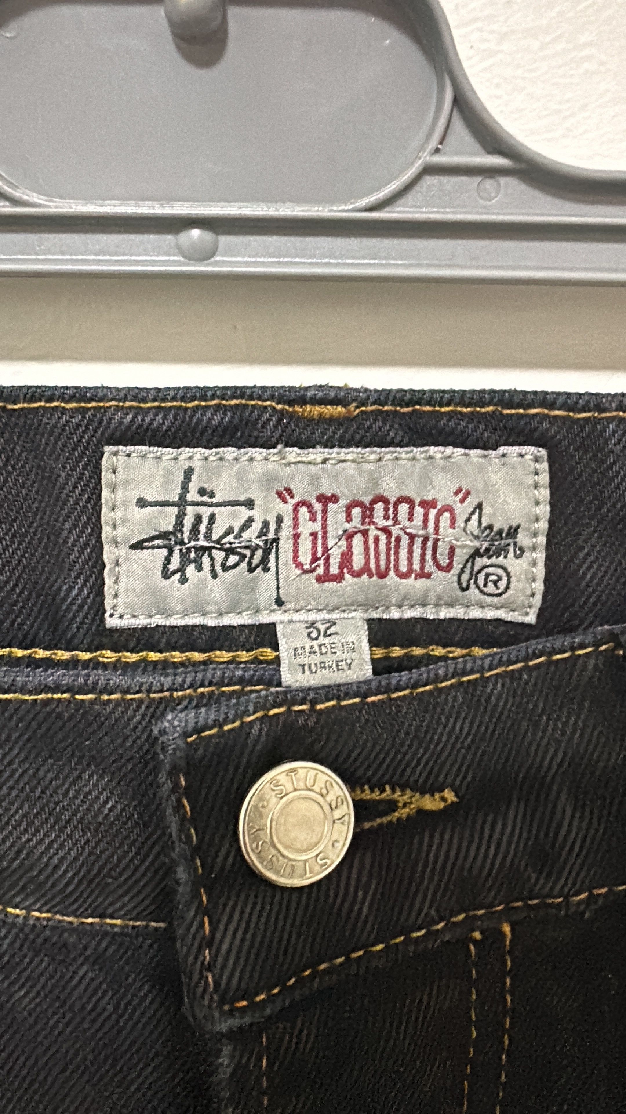 Stussy Stussy Classic Jean Washed Black Size 32 Size US 32 / EU 48 - 6 Thumbnail