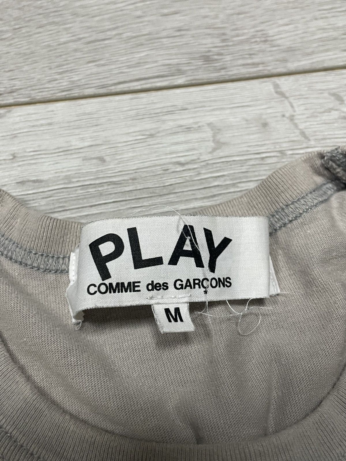 CDG by Comme des Garcons PLAY heart Comme des garçons vintage t-shirt Size US M / EU 48-50 / 2 - 5 Thumbnail
