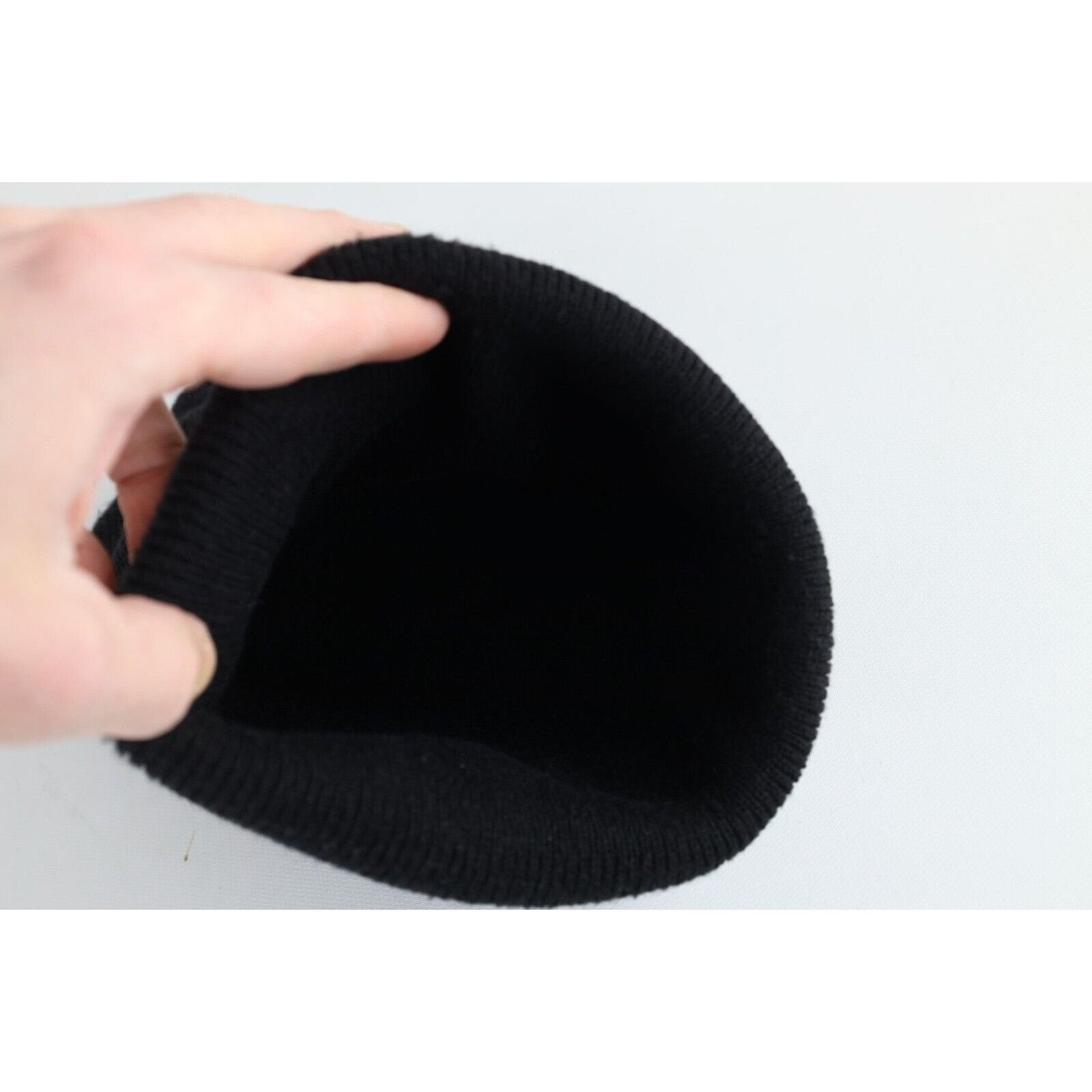 Carhartt × Vintage Vintage 90s Carhartt Spell Out Knit Winter Beanie Hat Size ONE SIZE - 6 Thumbnail