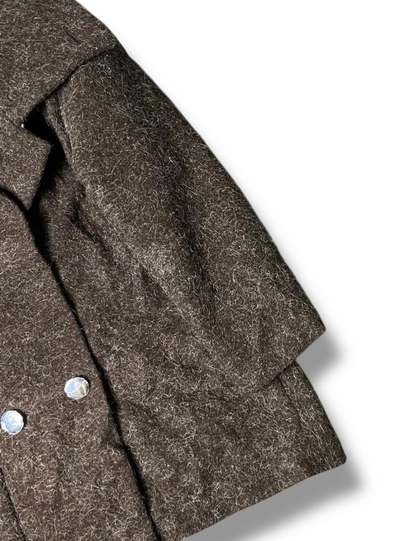 Japanese Brand Vintage MILANO SPORT Double Breasted Wool Coat (137) Size US XS / EU 42 / 0 - 5 Thumbnail