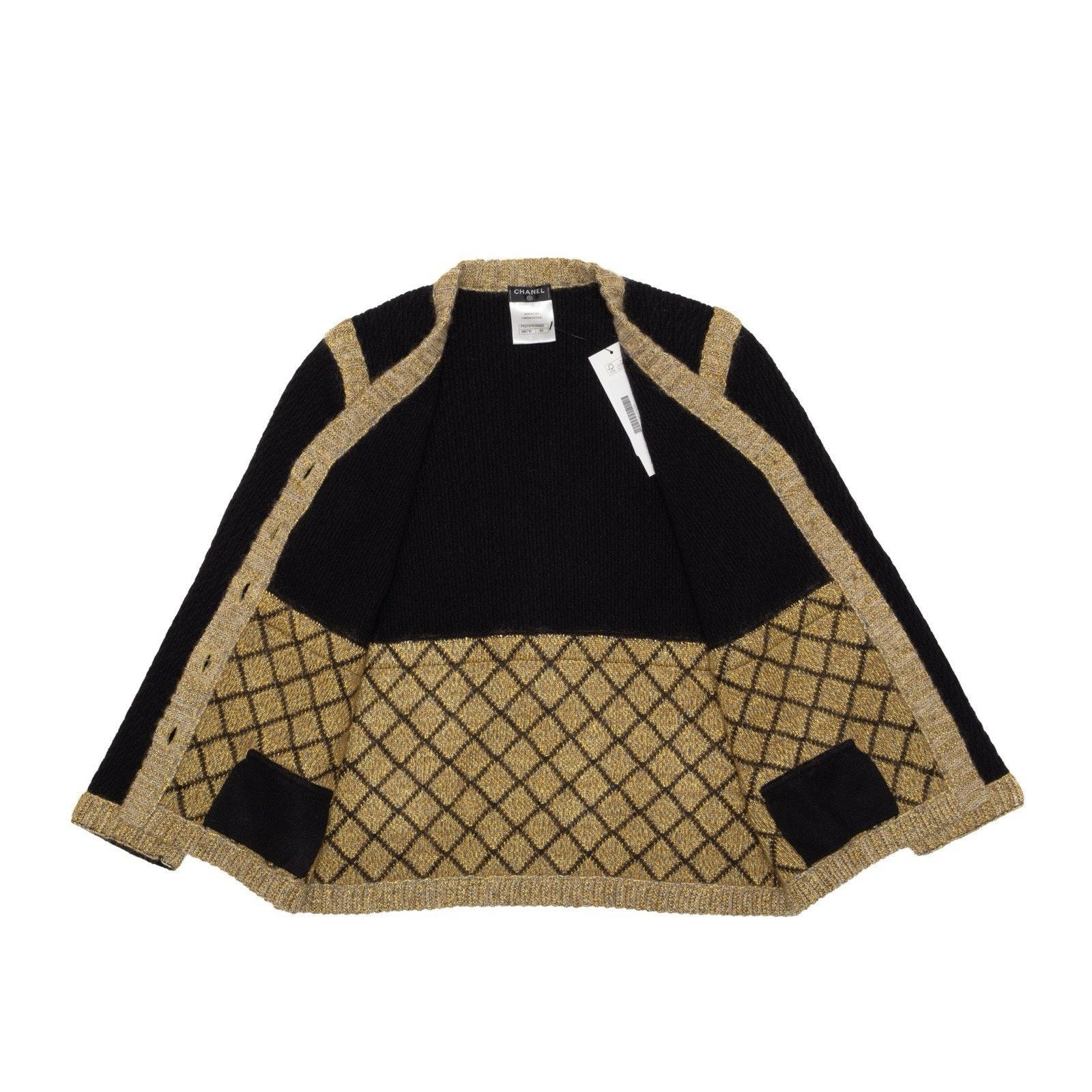Chanel CHANEL Runway FW15 Brasserie Silk Cashmere 15K Cardigan FR42 Size M / US 6-8 / IT 42-44 - 8 Thumbnail
