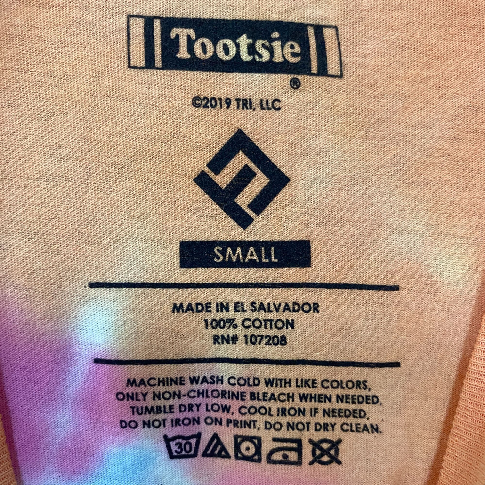 Other Tootsie Sugar Daddy Tie Dye T-Shirt Small Size US S / EU 44-46 / 1 - 4 Thumbnail