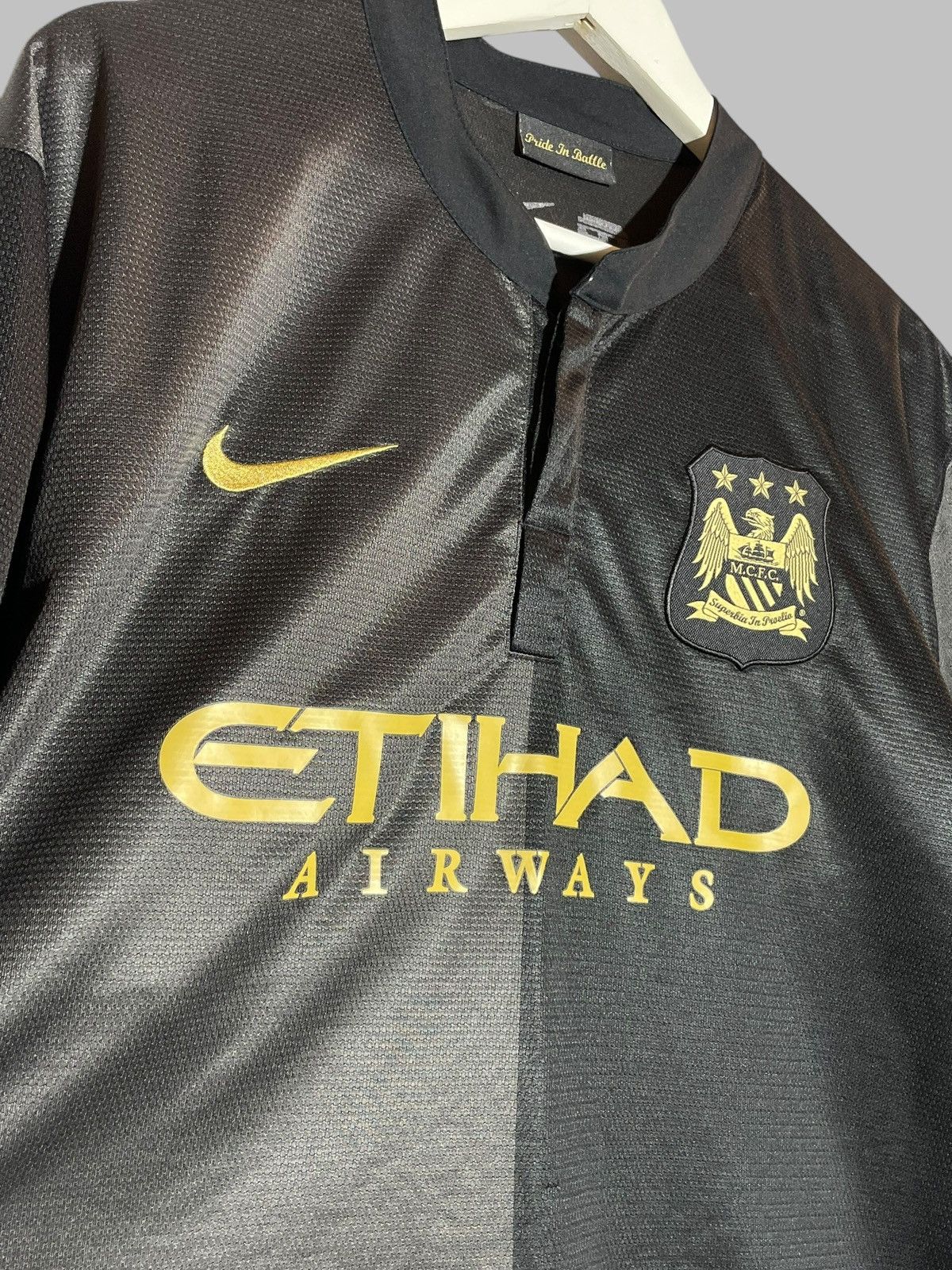 Nike Manchester City Nike 2013/14 Away Football Shirt Size US XXL / EU 58 / 5 - 5 Thumbnail