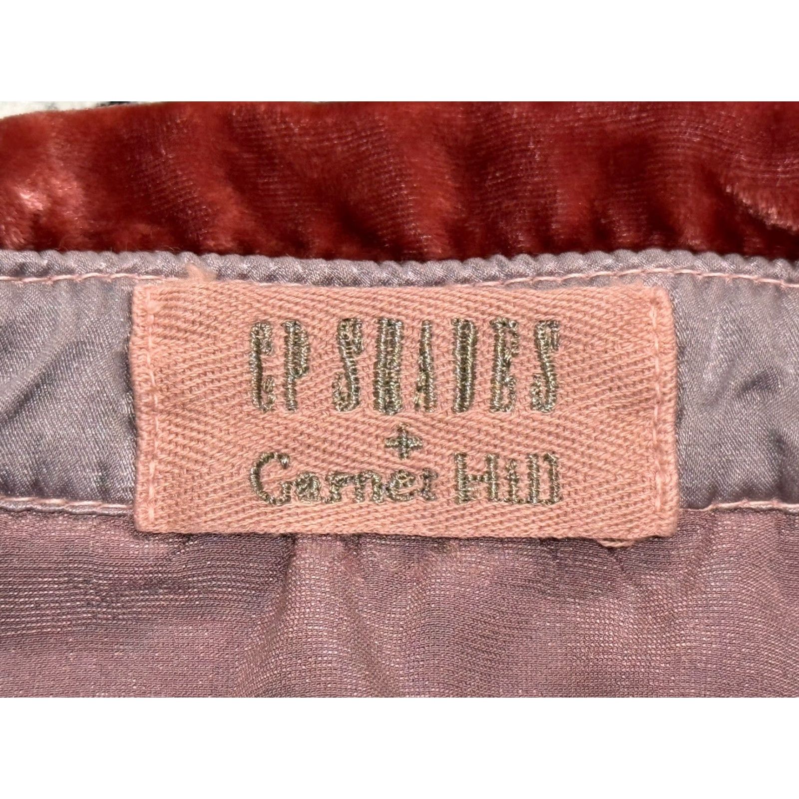 Vintage CP Shades Garnet Hill Romy Velvet Shirt Women's Large Button Up Silk Viscose Burnt Orange Velvet 90s Retro Blouse Size L / US 10 / IT 46 - 4 Thumbnail