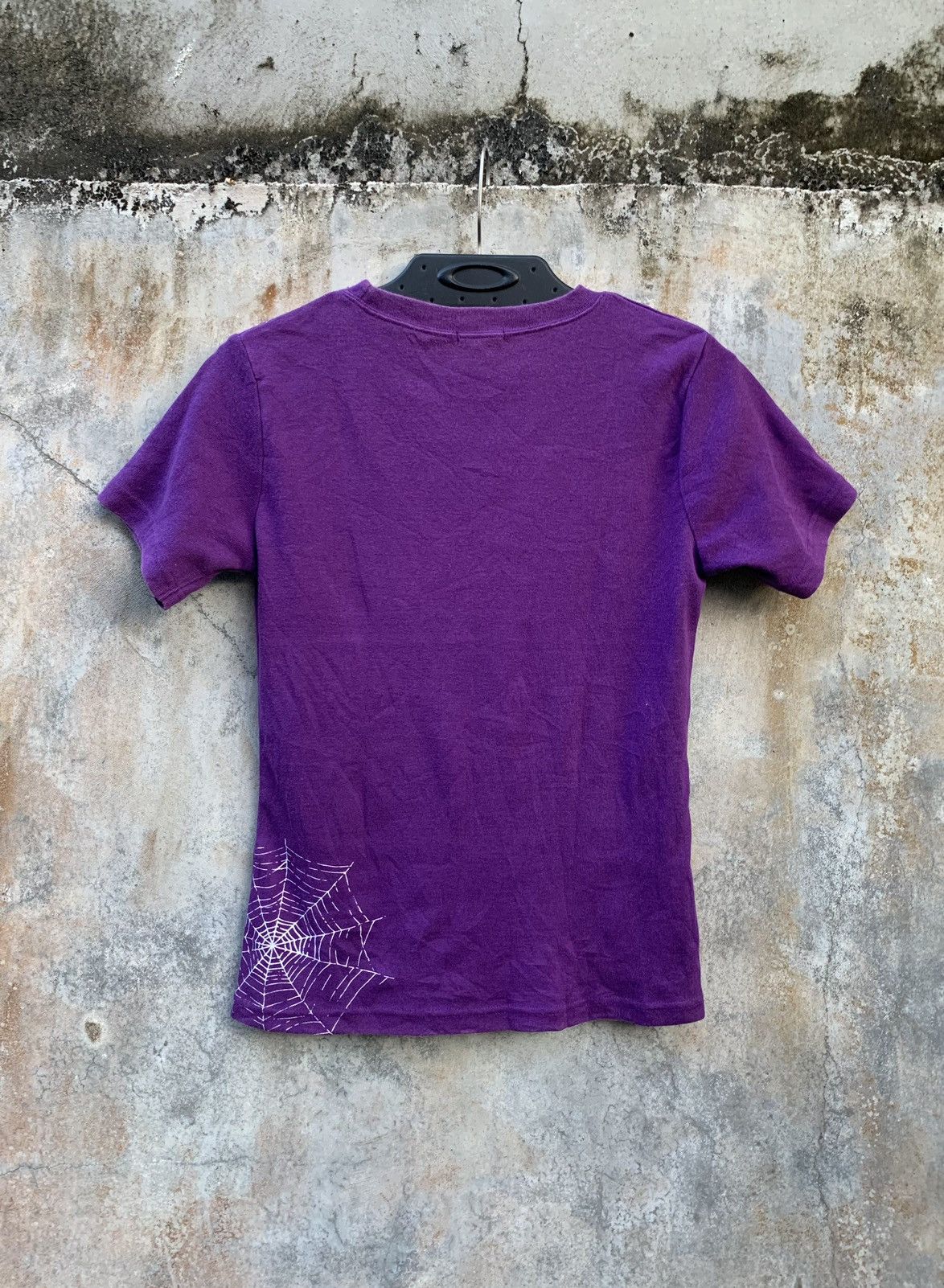 Japanese Brand × Le Grande Bleu (L.G.B.) y2k Jessy Logan Spider Poem Purple Top Tee Size M / US 6-8 / IT 42-44 - 4 Thumbnail