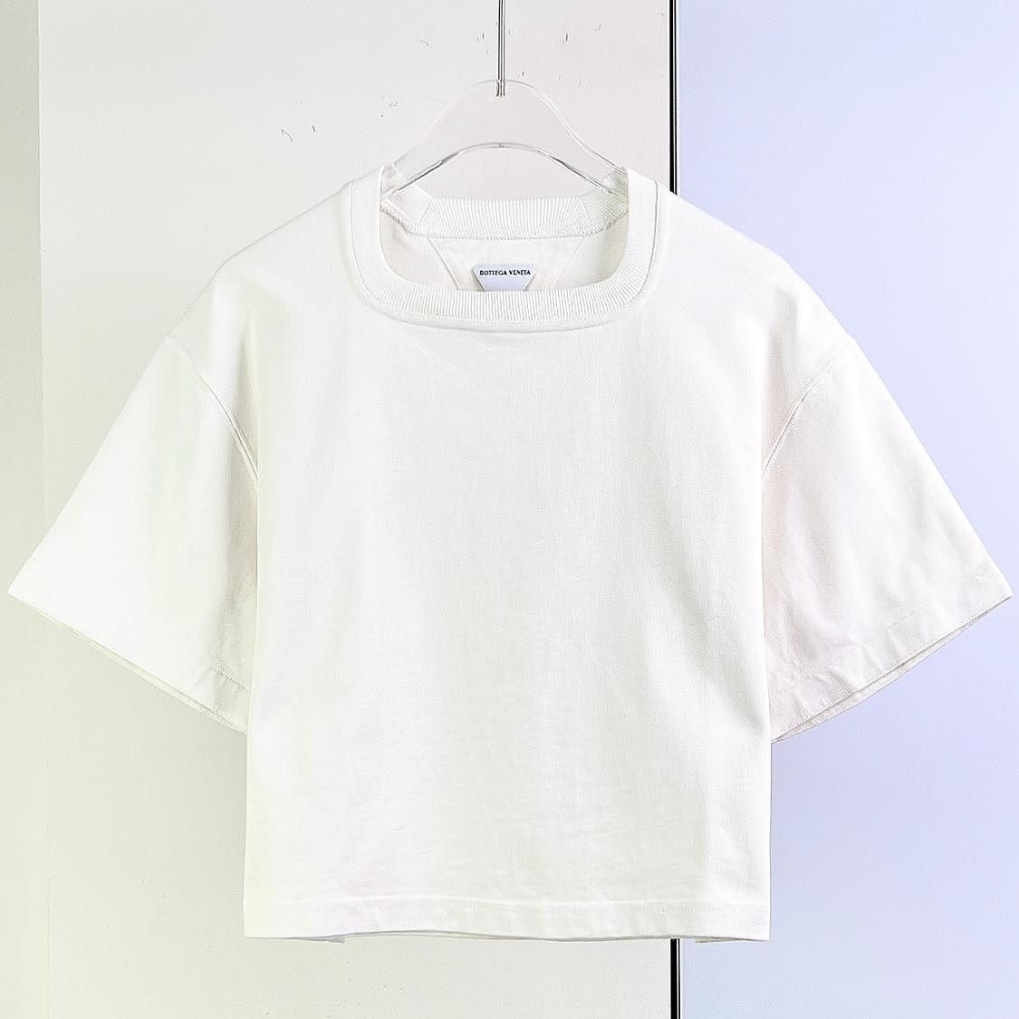 Bottega Veneta Bottega Veneta Square Neck T-Shirt Size M Size M / US 6-8 / IT 42-44 - 1 Thumbnail