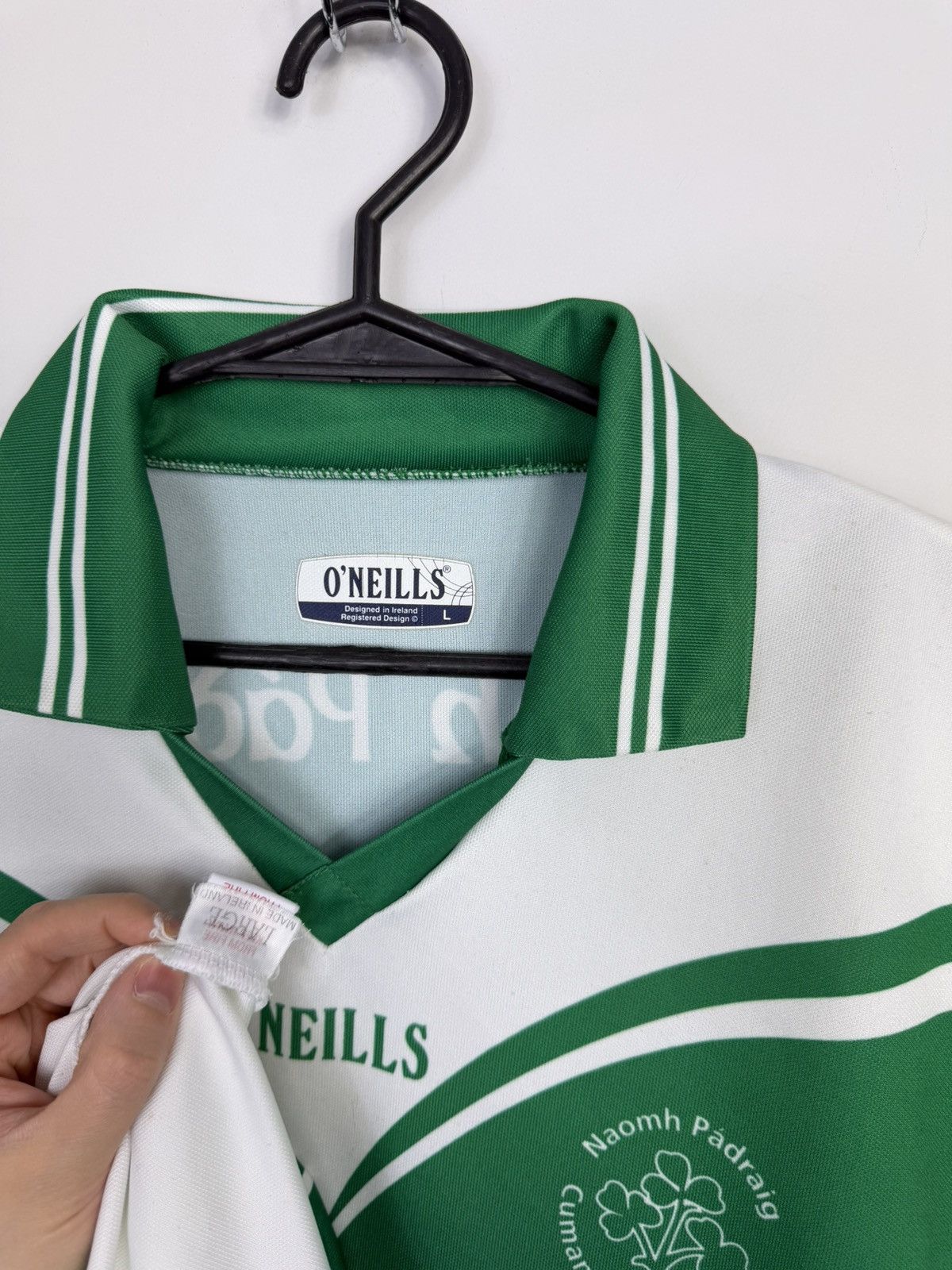 O'Neills O'Neill's Naomh Padraig GAA Vintage 90's T-Shirt Size US L / EU 52-54 / 3 - 2 Thumbnail