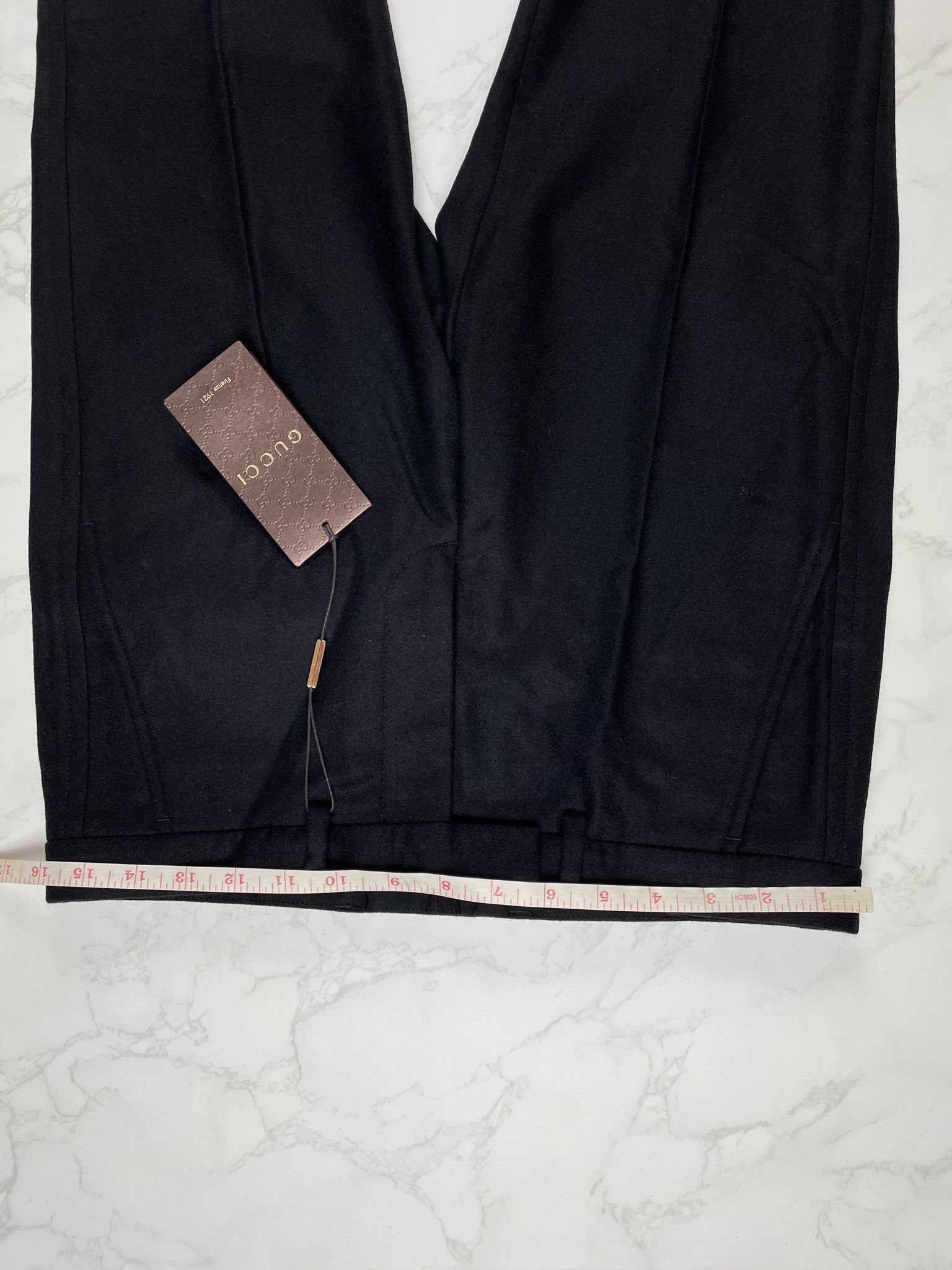 Gucci 🔥70% OFF🔥 [SALE] Gucci Black Wool Casual Pants Size US 30 / EU 46 - 2 Thumbnail
