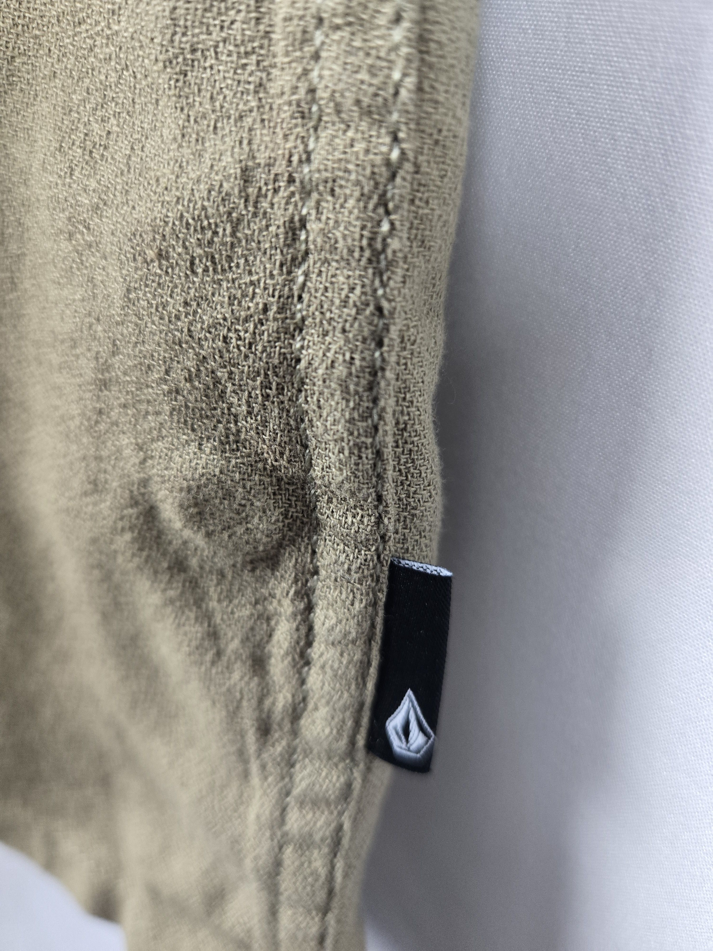 Volcom Brand New Volcom Sand Brown Classic Surf Shirt Size US S / EU 44-46 / 1 - 4 Thumbnail