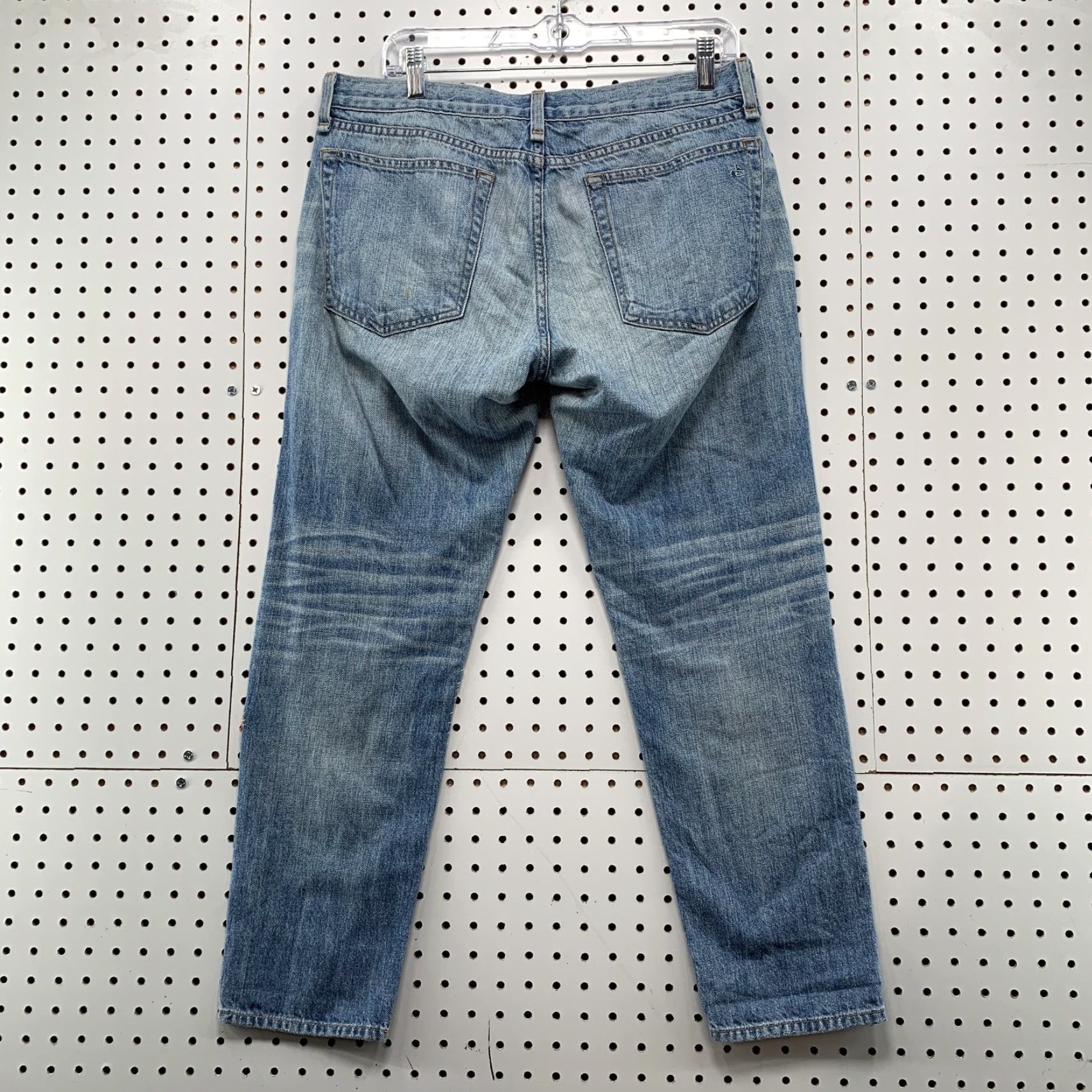 Rag & Bone VINTAGE Rag & Bone Patchwork Denim Jeans Womens Size 28 34x28 Blue Regular 5-Pocket Womens Jeans Size 28" / US 6 / IT 42 - 5 Thumbnail