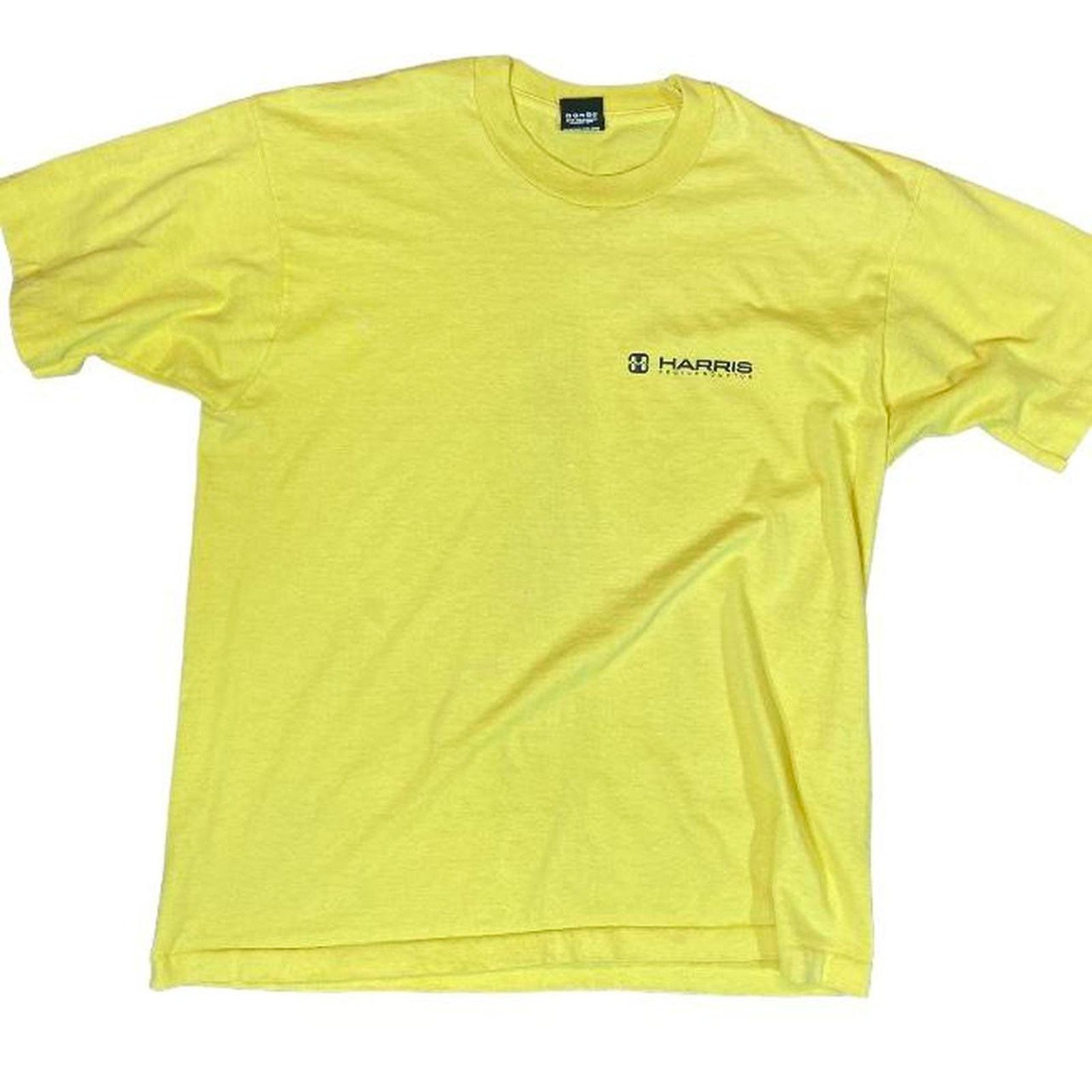 Other 90s yellow harris semi conductors tee shirt Size US XL / EU 56 / 4 - 1 Thumbnail