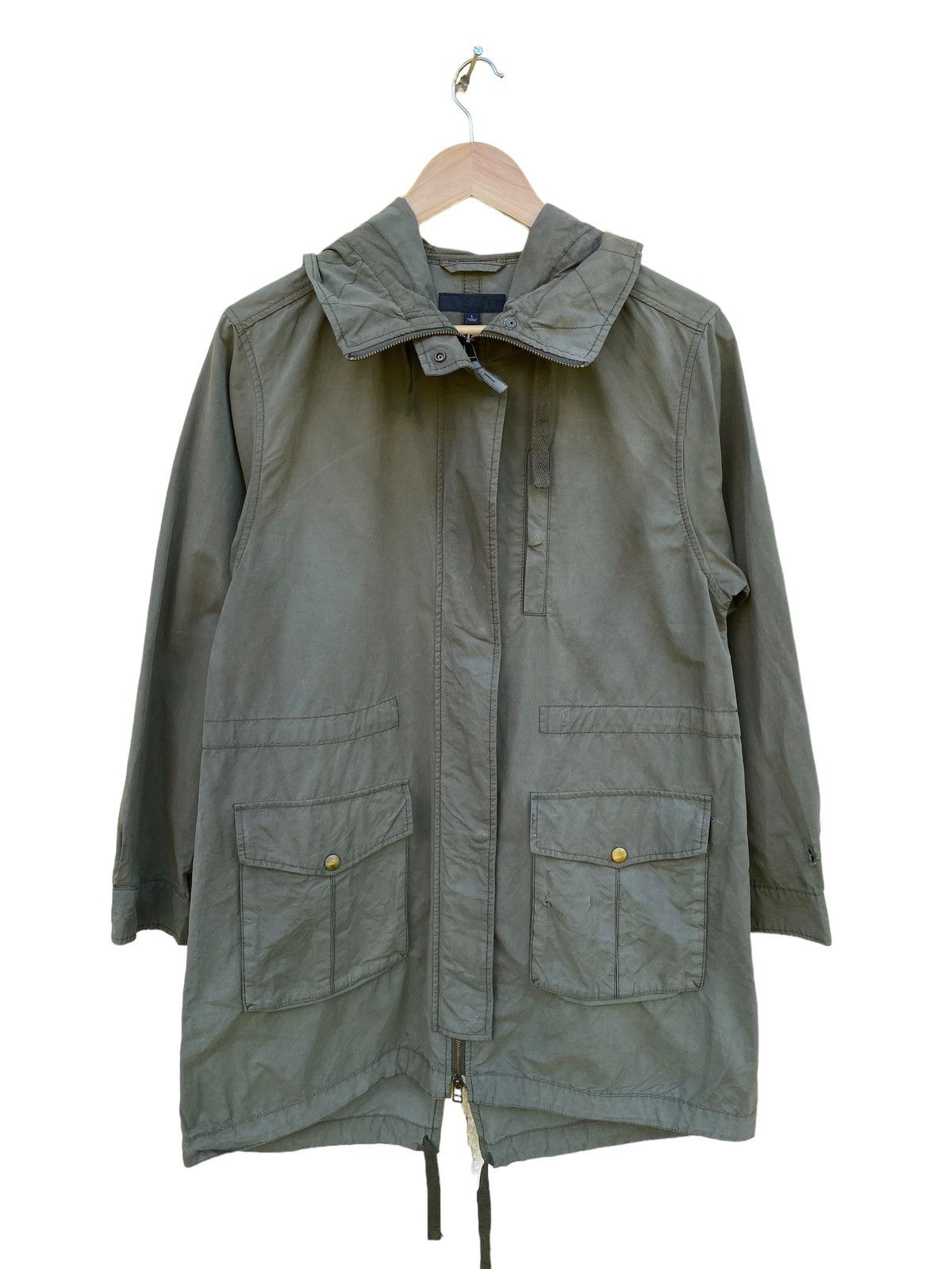 Japanese Brand × Uniqlo Uniqlo military parka jacket Size US L / EU 52-54 / 3 - 1 Thumbnail