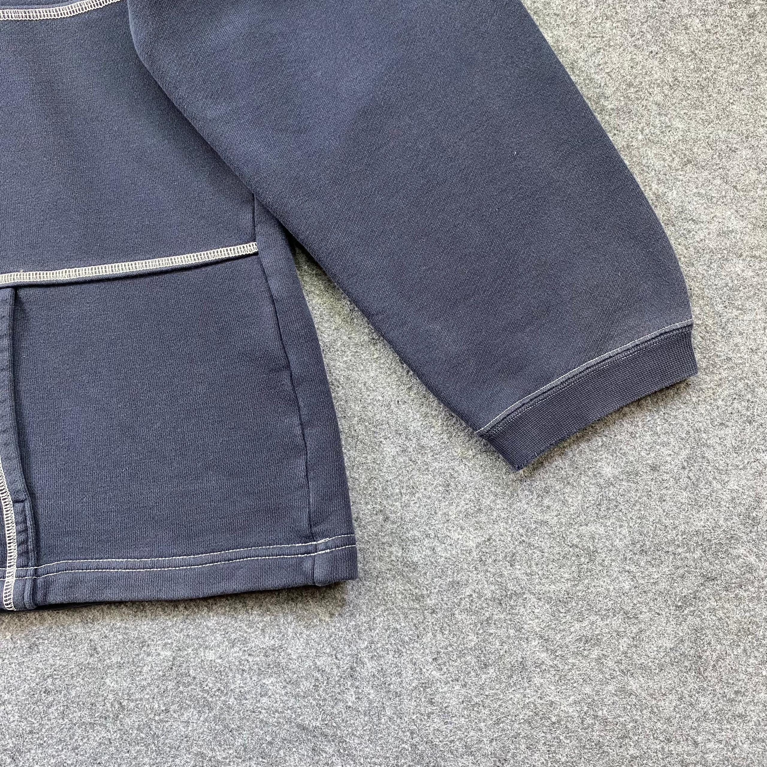 Japanese Brand Vintage Elle Homme Half Zipper Sweatshirt Size US L / EU 52-54 / 3 - 6 Thumbnail