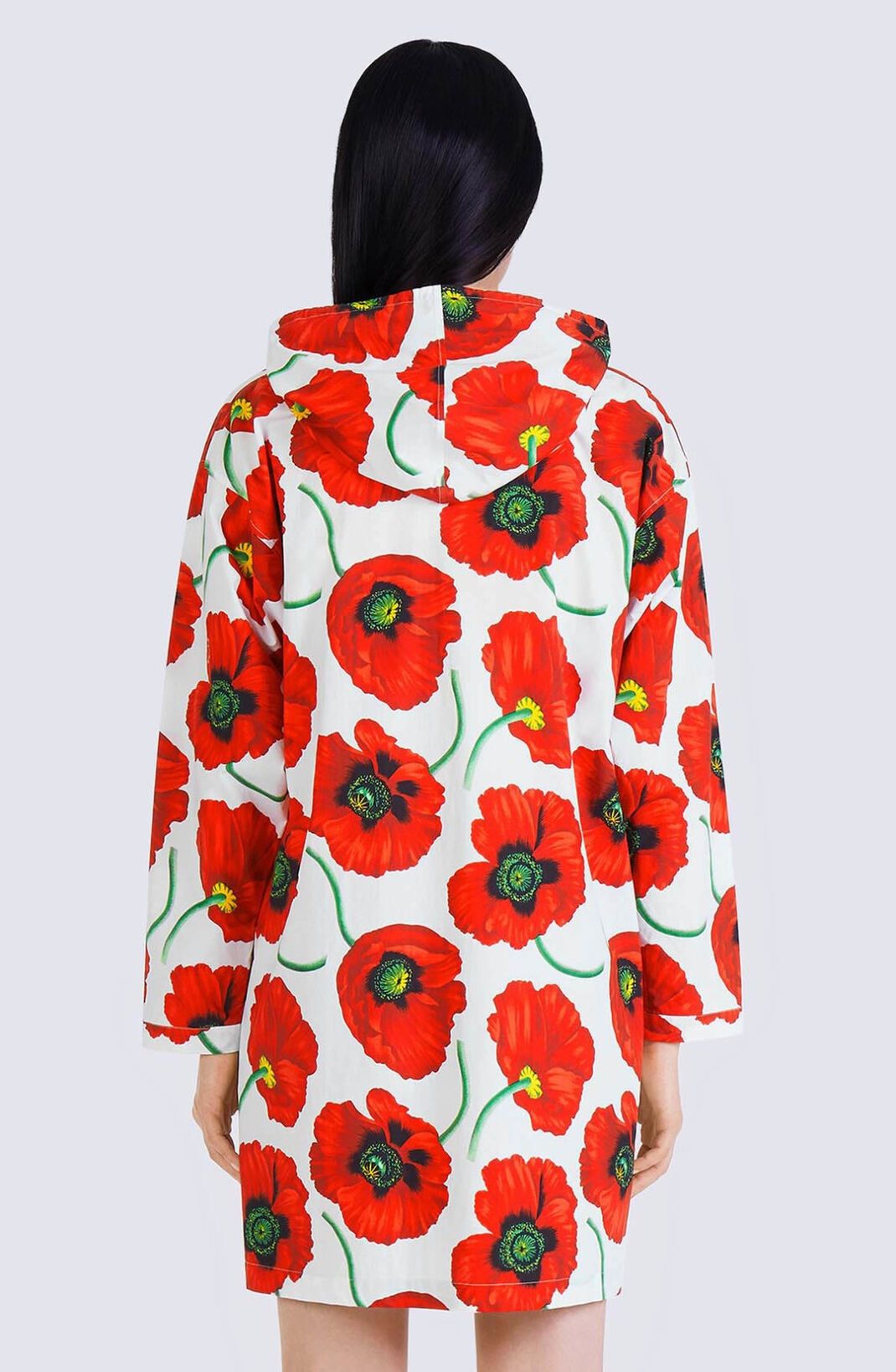 Kenzo o1y1025 Hooded Mini Dress in Multicolor Size S / US 4 / IT 40 - 4 Thumbnail