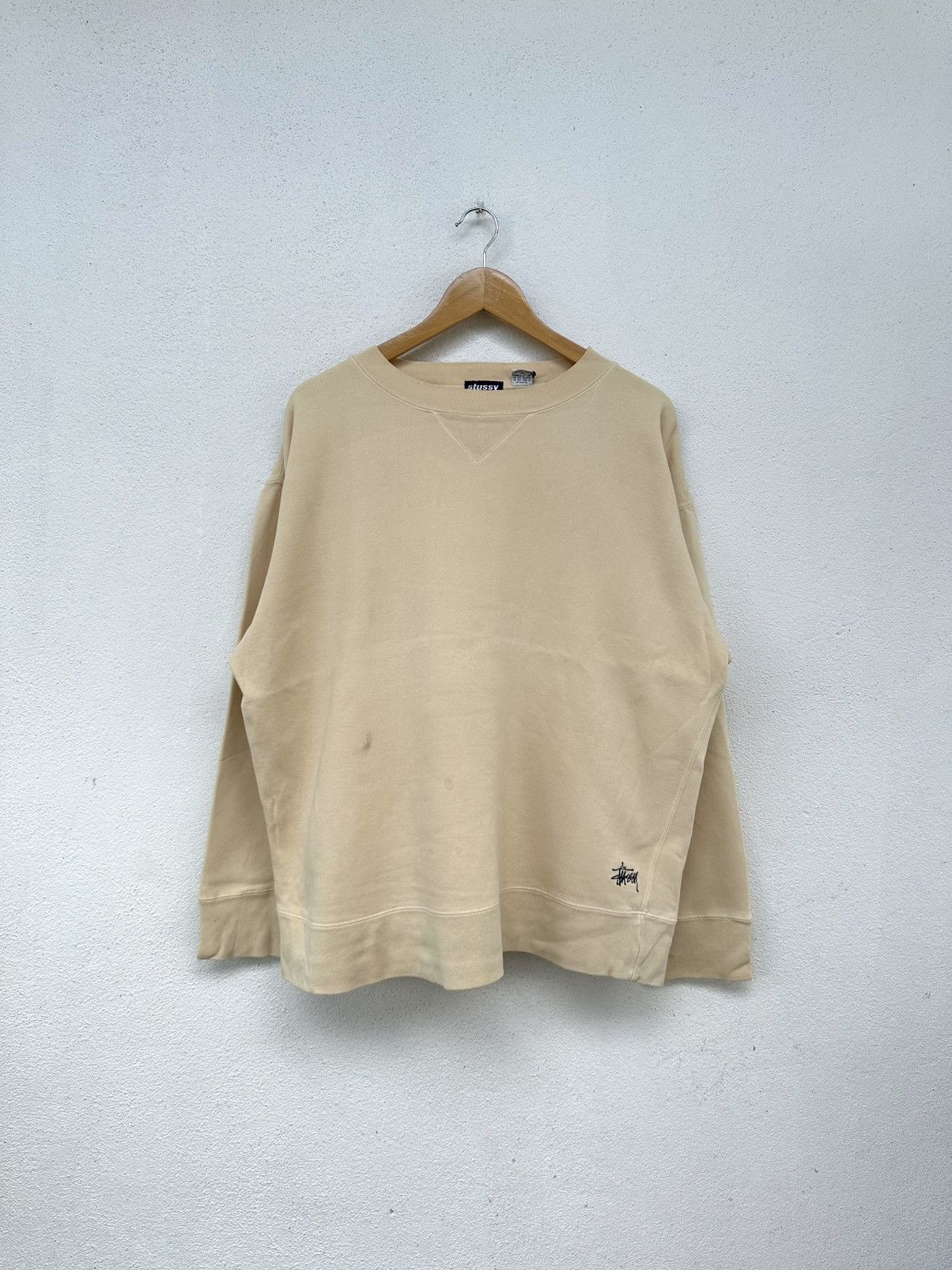 Stussy × Vintage Stussy Small Embroidery Logo Sweatshirt Size US M / EU 48-50 / 2 - 1 Thumbnail