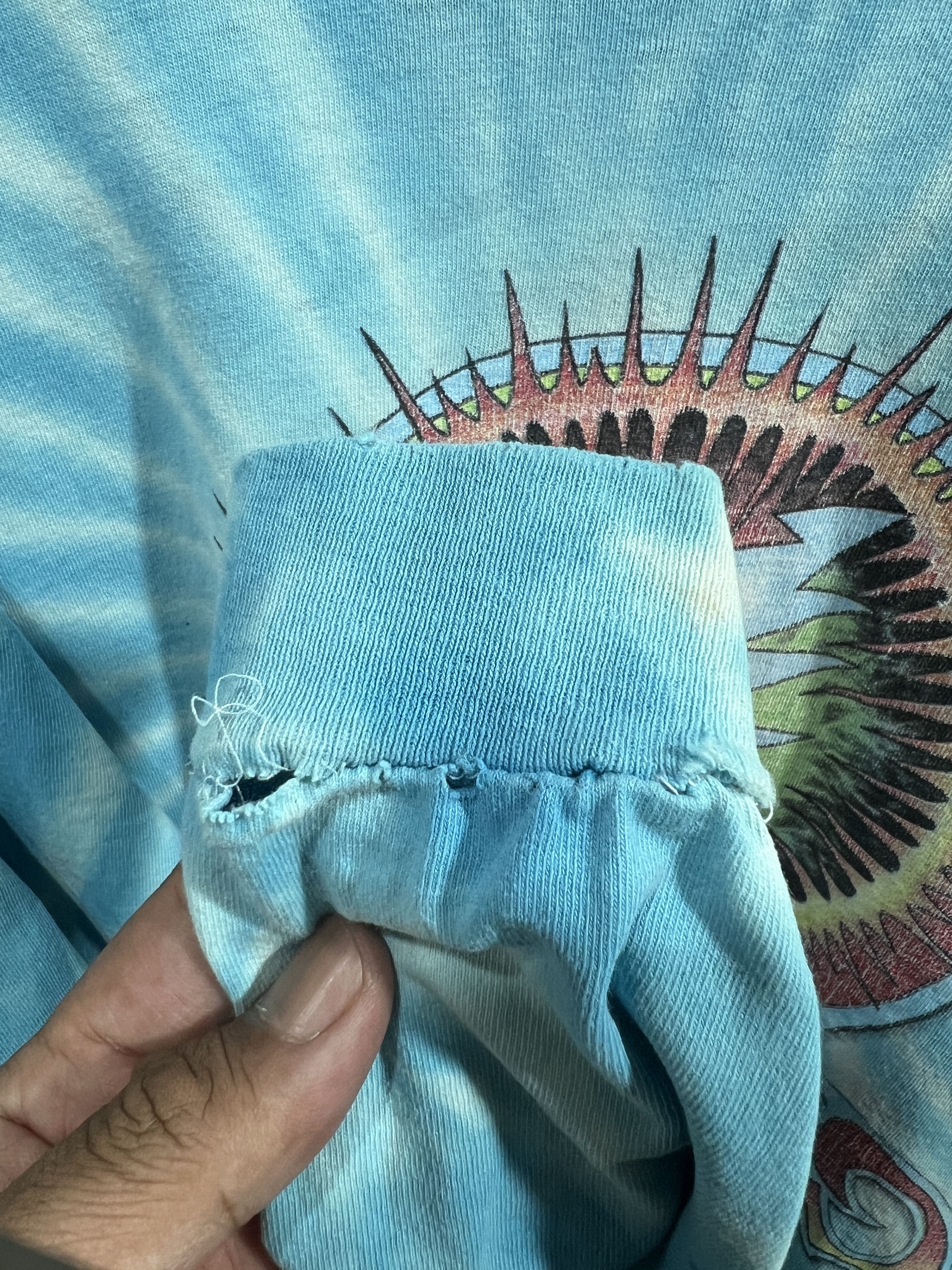 Band Tees Vintage 90s Grateful Dead L/S Tie Dye Band Tee (M) GTME646 Size US M / EU 48-50 / 2 - 16 Thumbnail