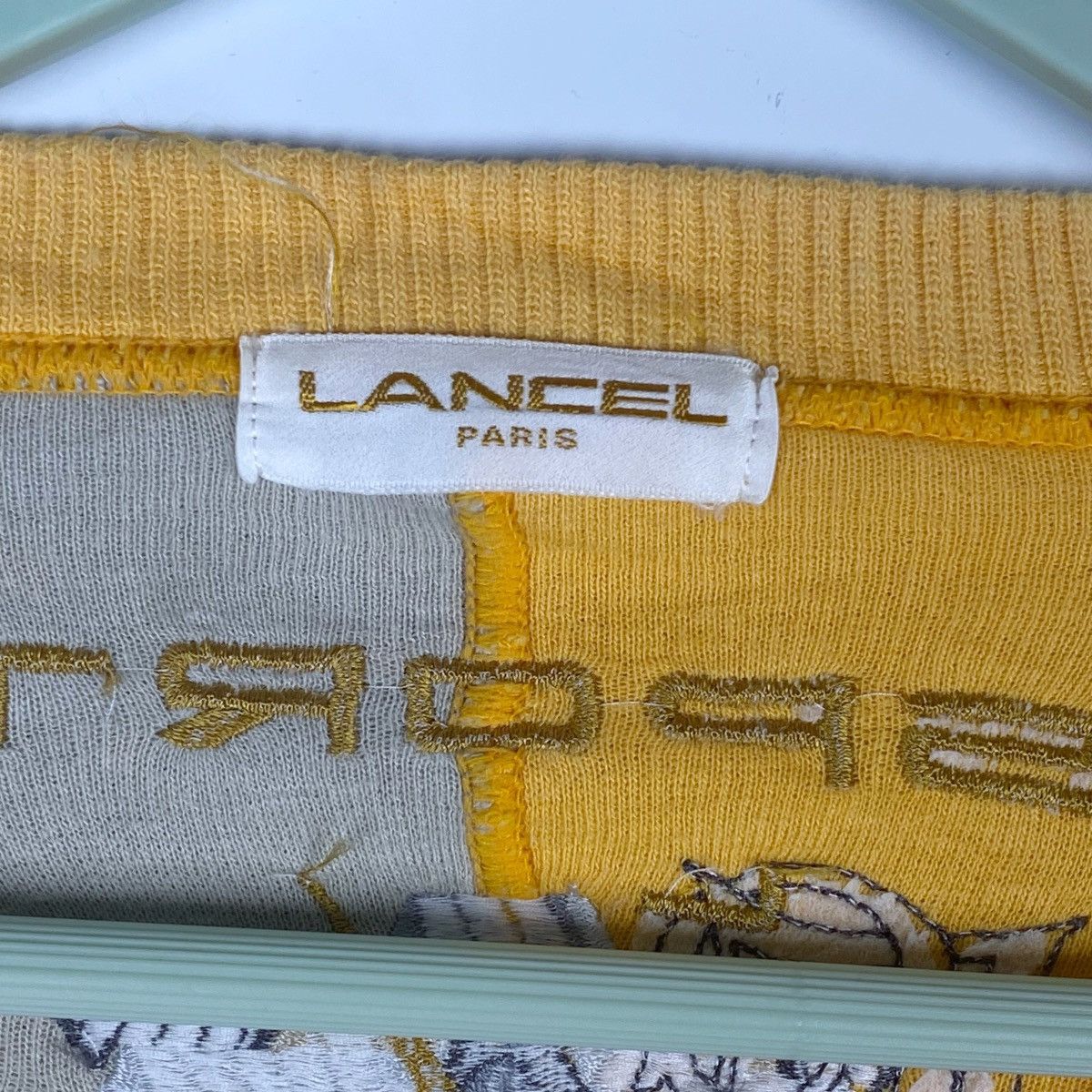 Lancel Lancel Paris Colorblock Sweatshirt Crewneck Pullover Jumper Size US XXL / EU 58 / 5 - 7 Thumbnail