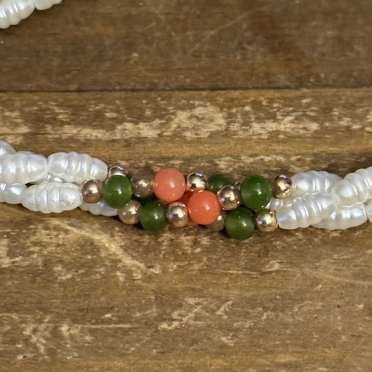 Vintage Vintage twisted freshwater pearl necklace Size ONE SIZE - 3 Thumbnail