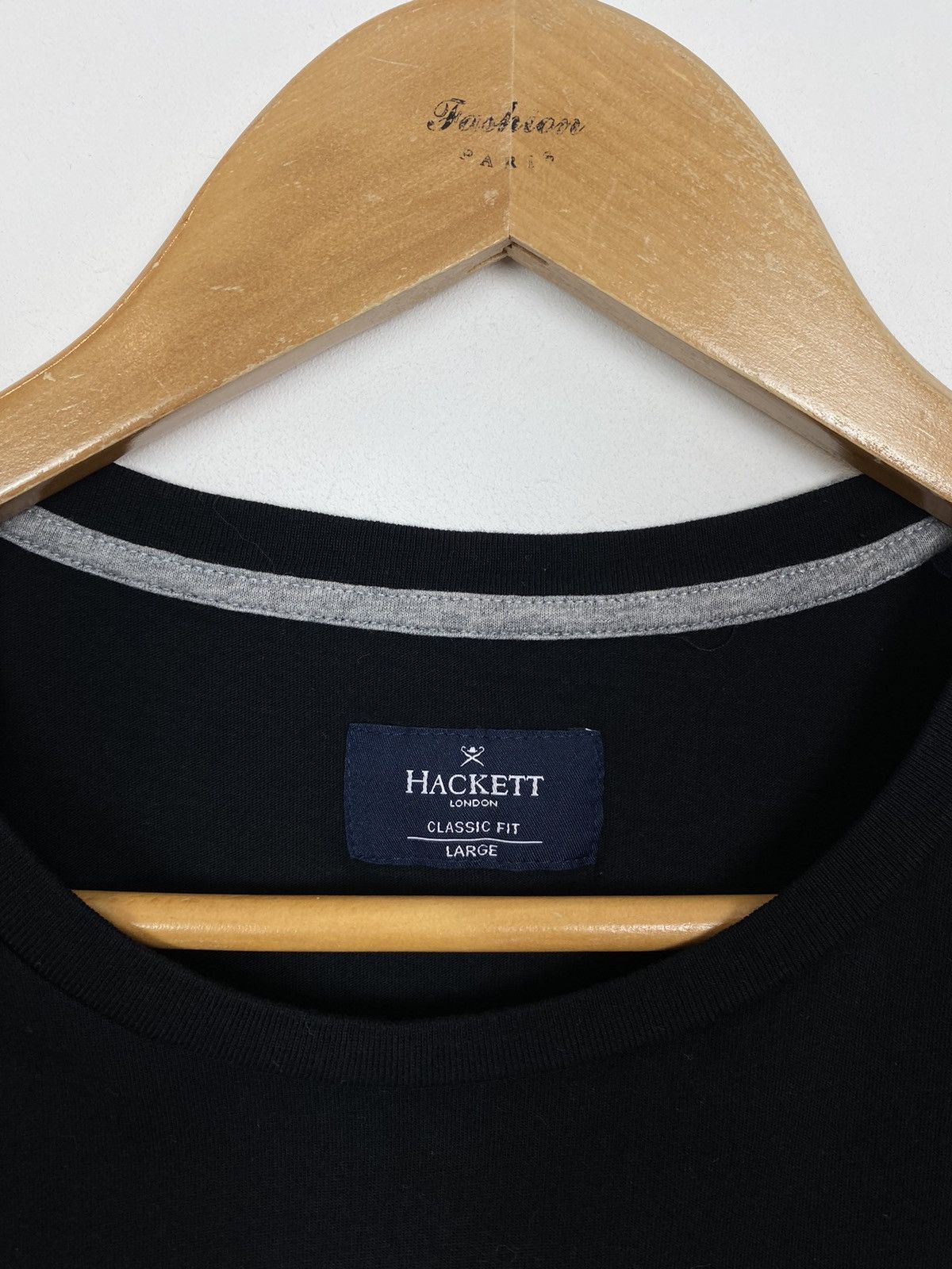 Other Hackett London Logo Tee Black Short Sleeve T-shirt Size L Size US L / EU 52-54 / 3 - 4 Thumbnail