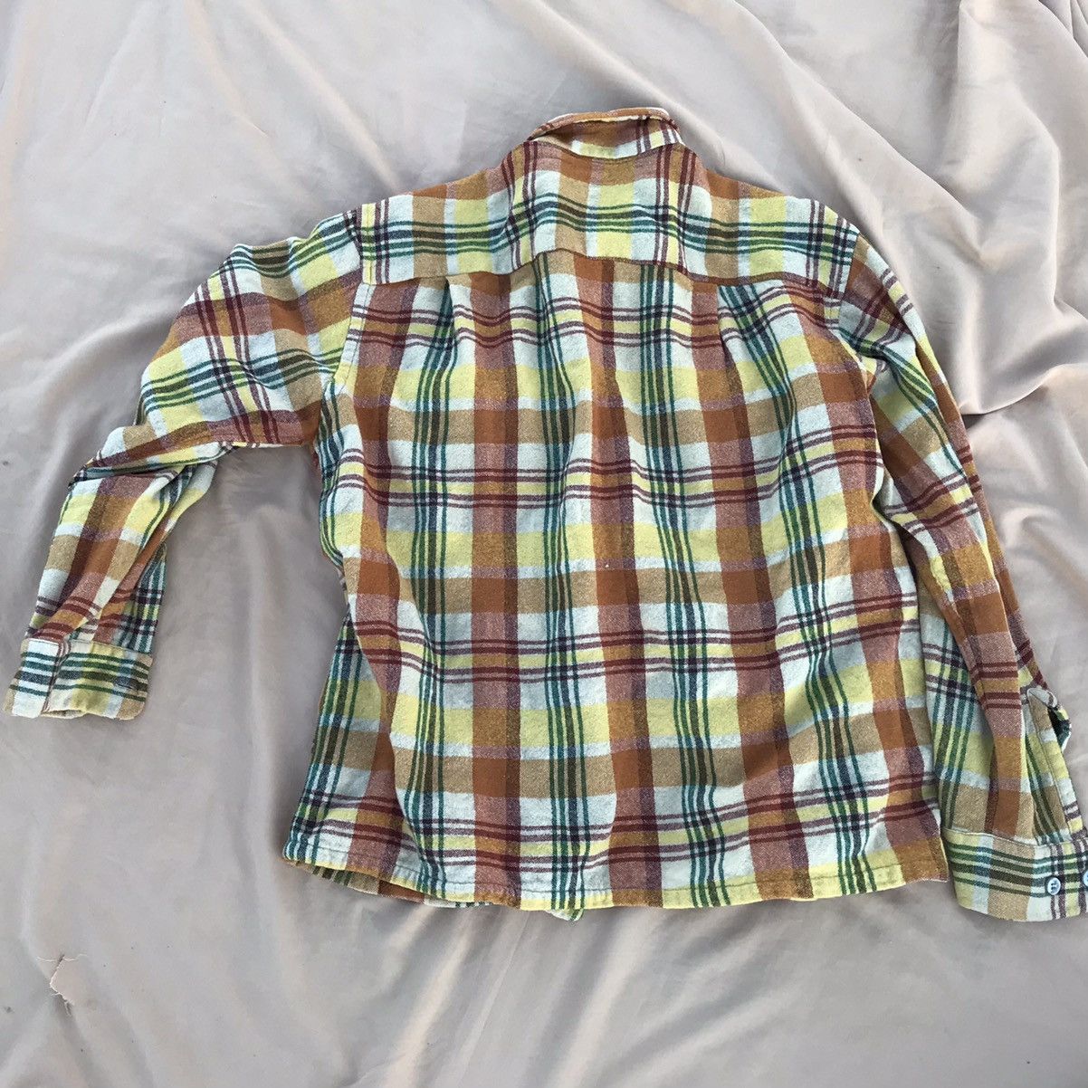 Other MADE JAPAN 95% WOOL FLANNEL SHIRT Size US M / EU 48-50 / 2 - 5 Thumbnail