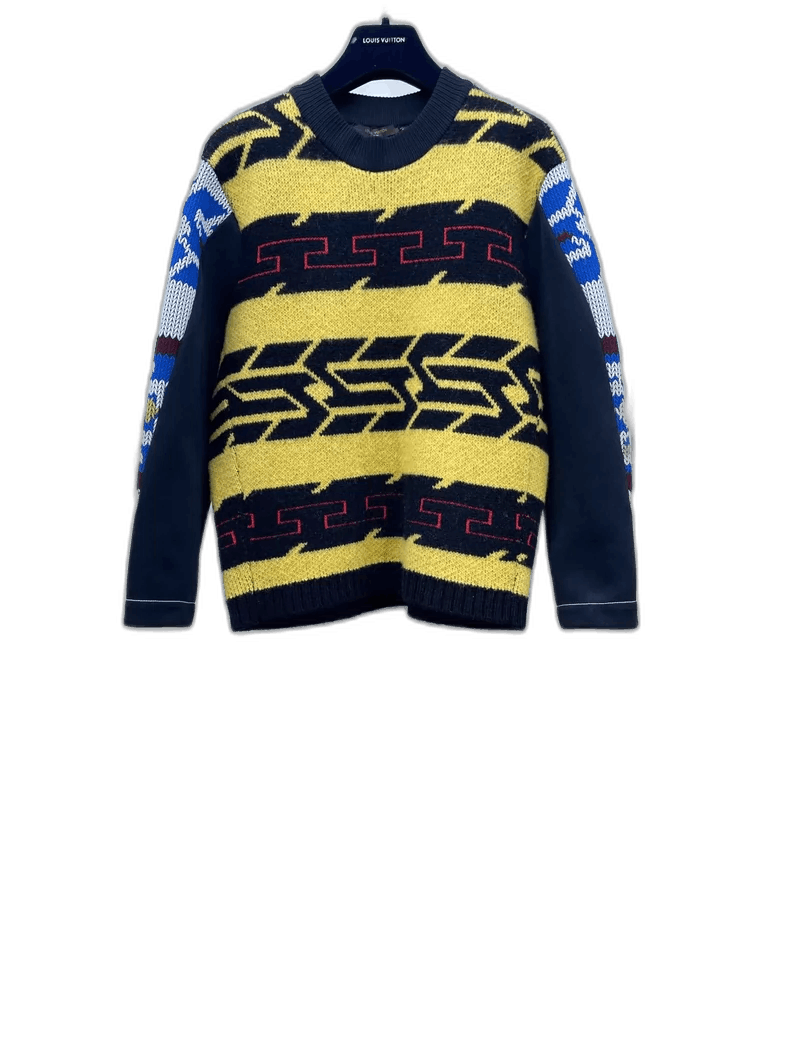 Louis Vuitton Colorful Knit Wool Sweater from Louis Vuitton Size US M / EU 48-50 / 2 - 1 Thumbnail