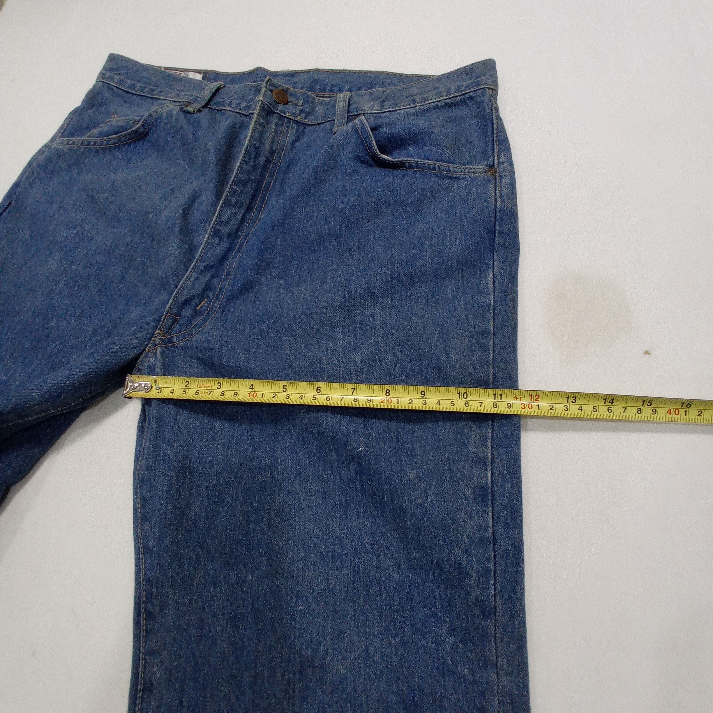 Big John 🔥Vintage Big John Flare Jeans Pants Size US 35 - 22 Thumbnail