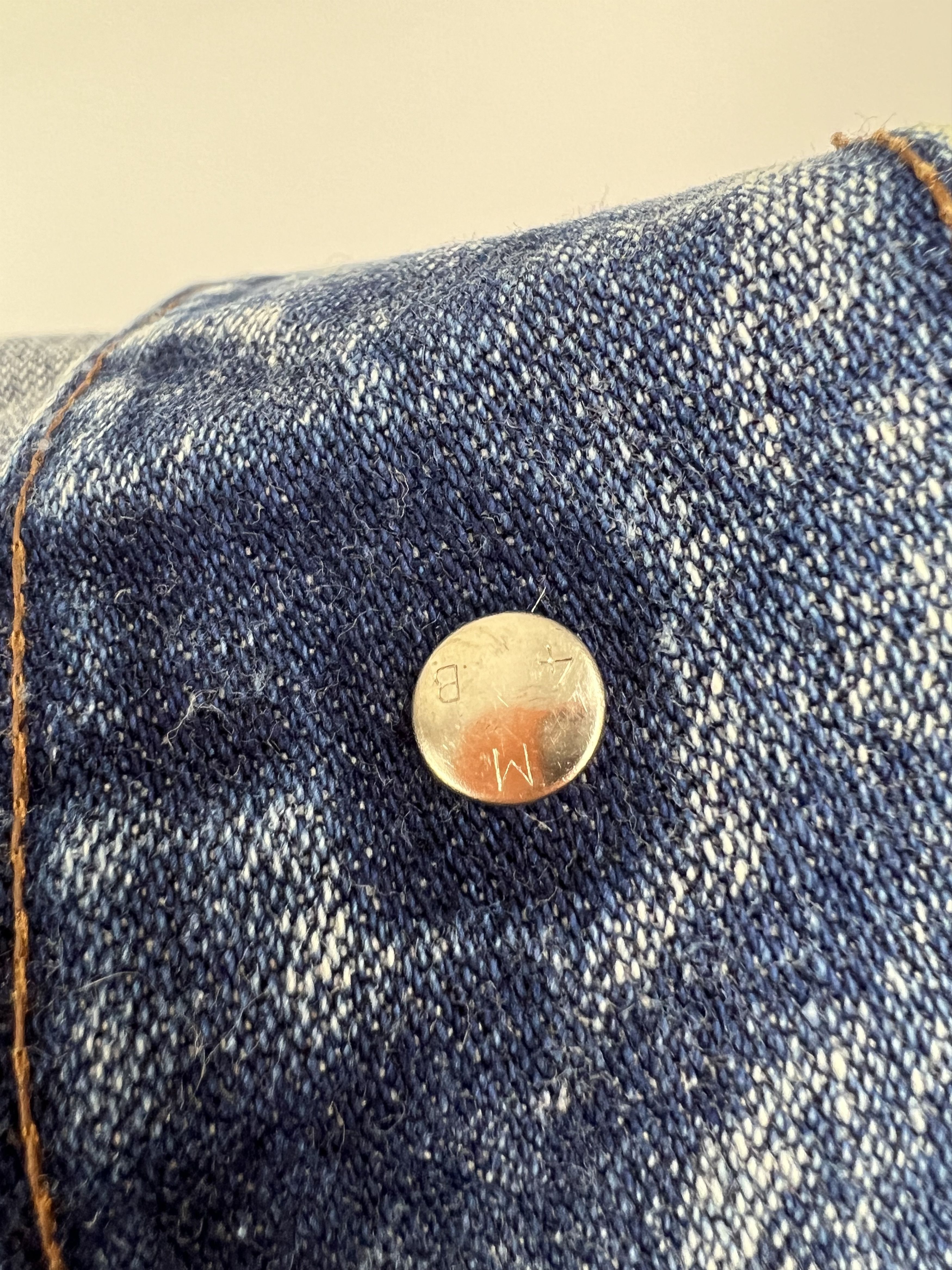 Vintage × Wrangler Wrangler Rare Vintage 70s Women's Blue Denim Jacket Size 38 Size M / US 6-8 / IT 42-44 - 10 Thumbnail